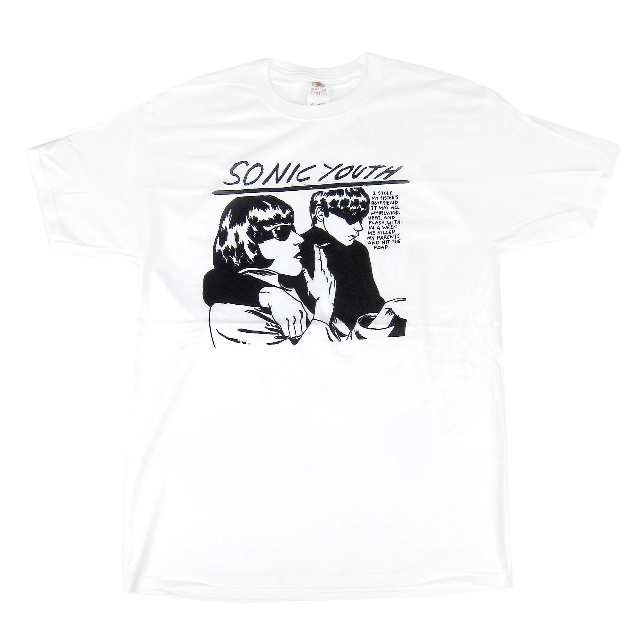 Sonic Youth: Goo Shirt - White