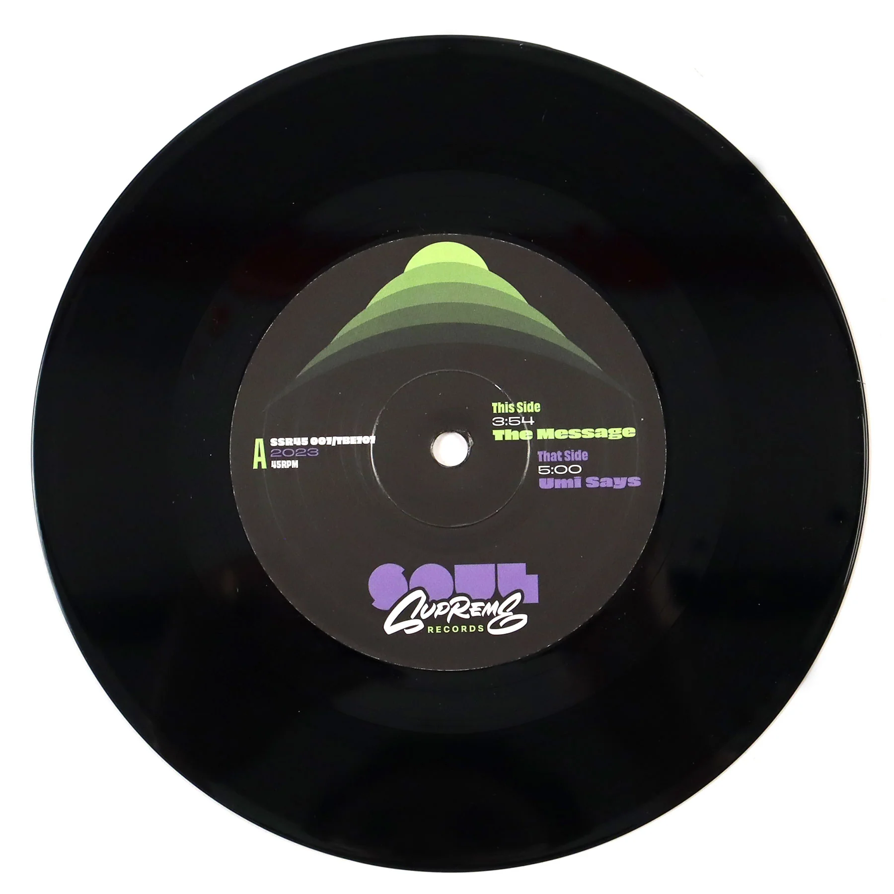 Soul Supreme: The Message / Umi Says Vinyl 7"