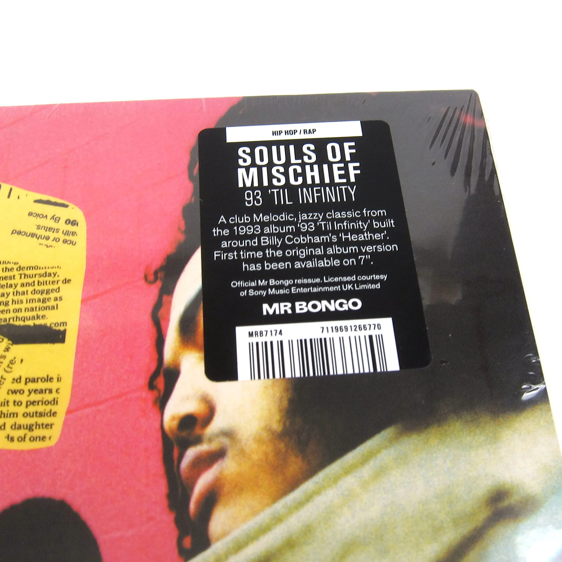 Souls Of Mischief: 93 'Til Infinity Vinyl 7" - Image 3