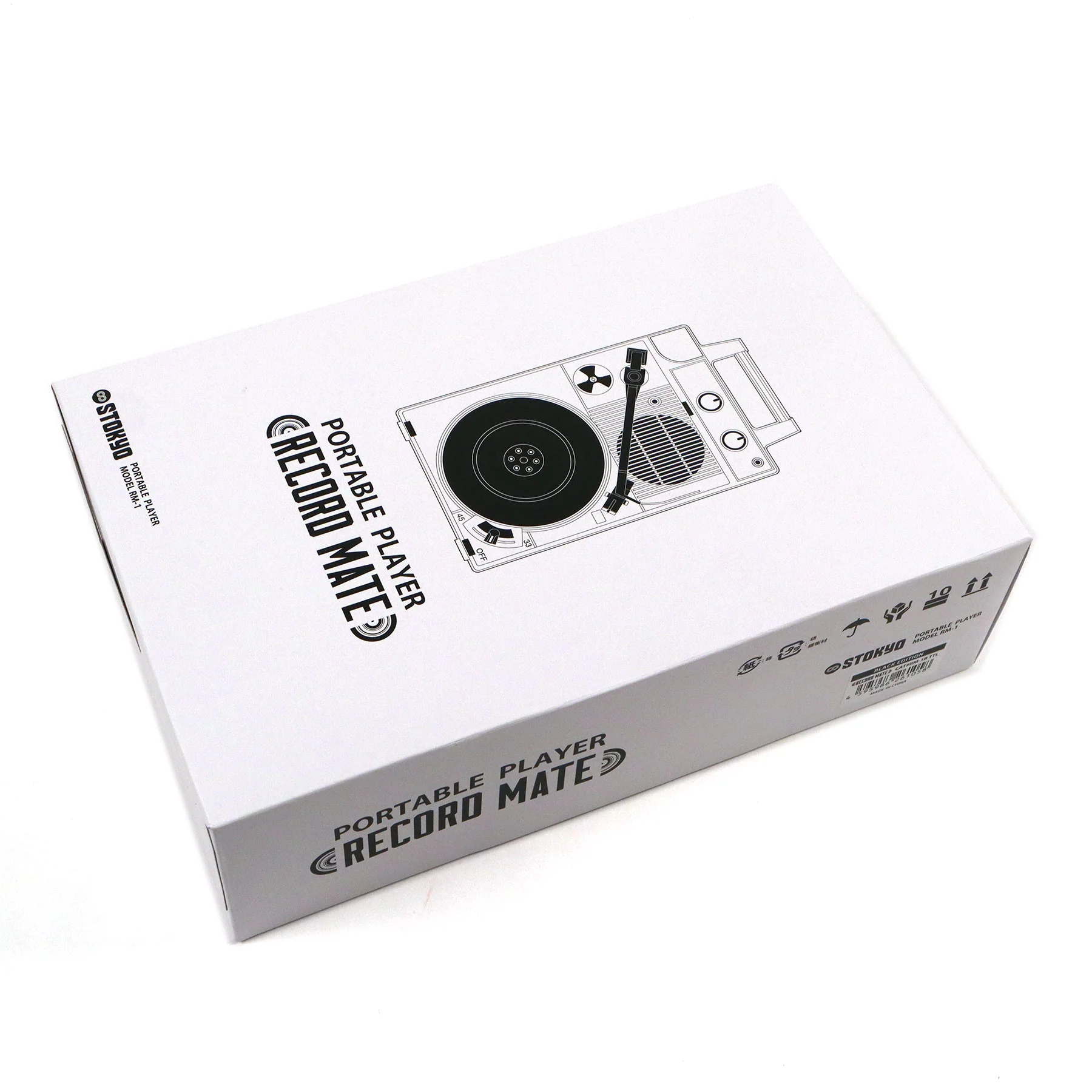 Stokyo: RM-1.ttl Record Mate Portable Turntable - Black / Turntable Lab Edition (RM-1B / GP-N3R) - Image 11