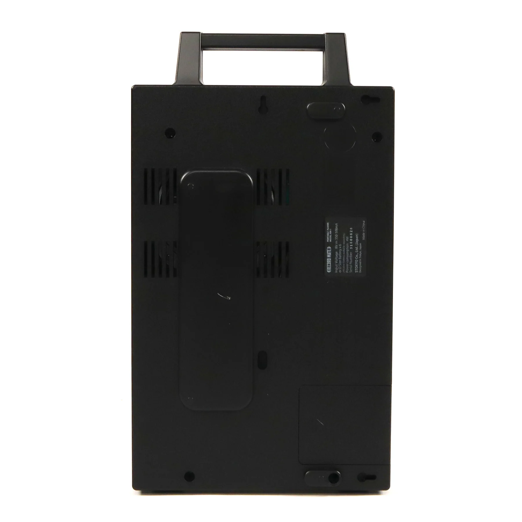 Stokyo: RM-1.ttl Record Mate Portable Turntable - Black / Turntable Lab Edition (RM-1B / GP-N3R) - Image 8