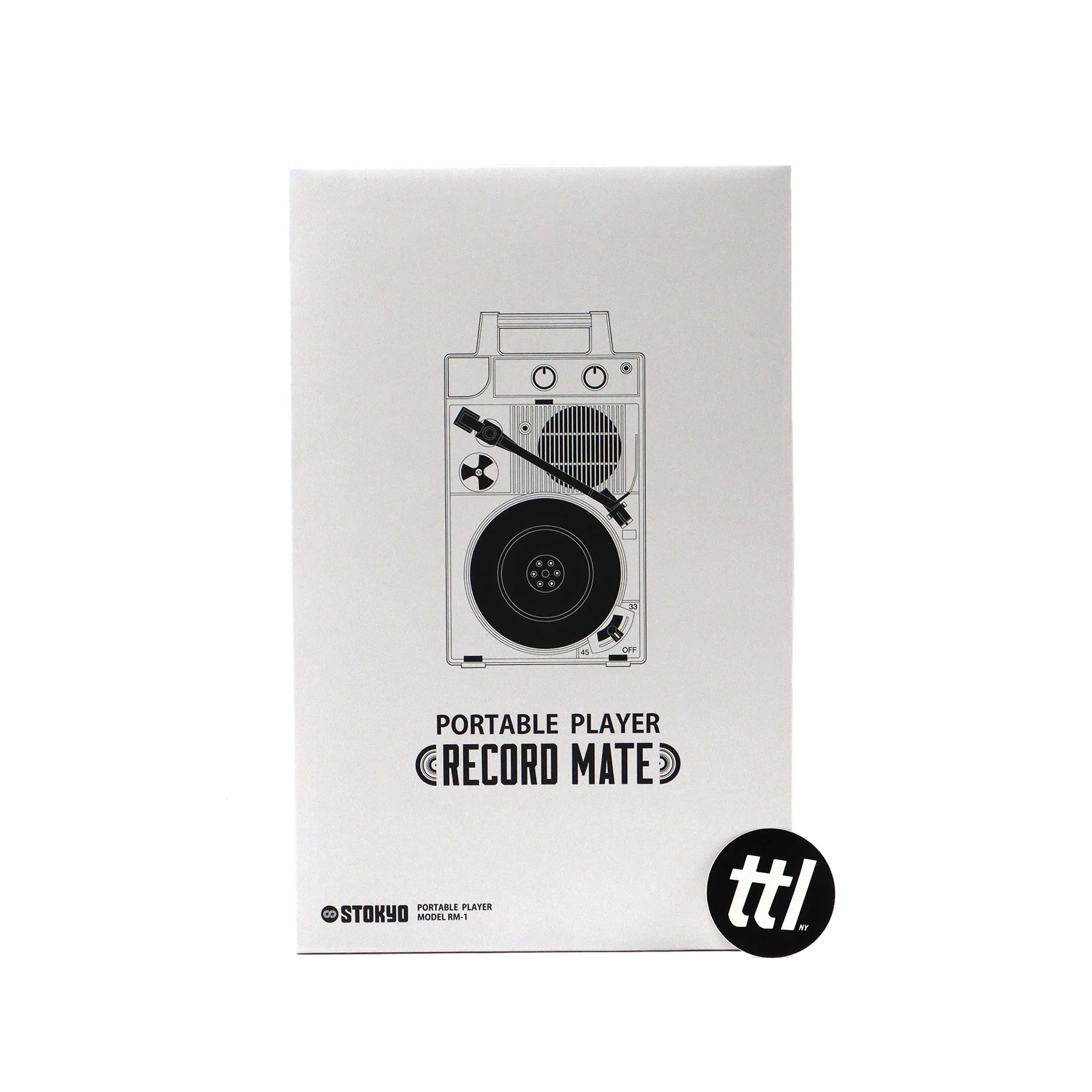 Stokyo: RM-1.ttl Record Mate Portable Turntable - Turntable Lab Edition (GP-N3R) - Image 11