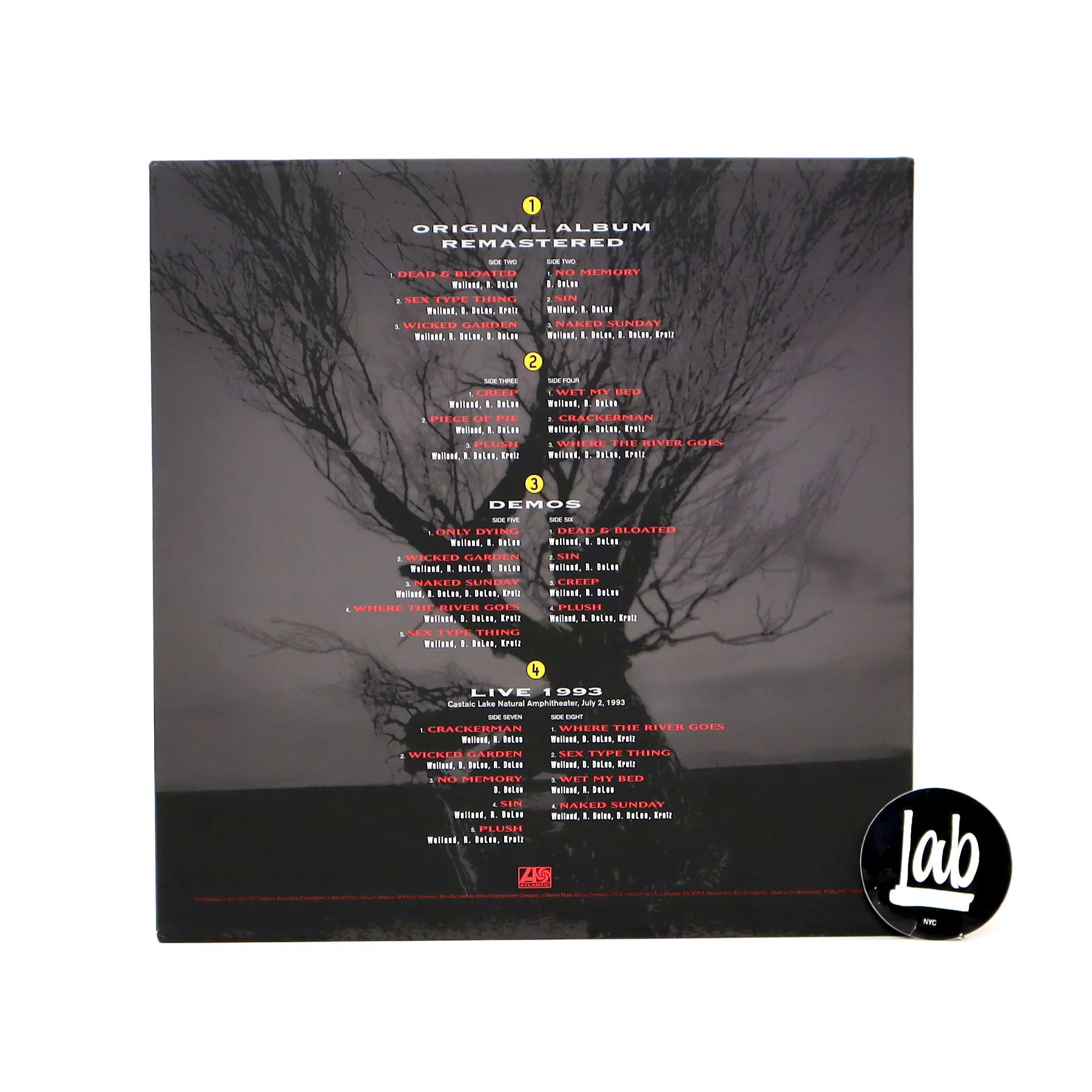 Stone Temple Pilots: Core - 30th Anniversary Vinyl 4LP Boxset - Image 3
