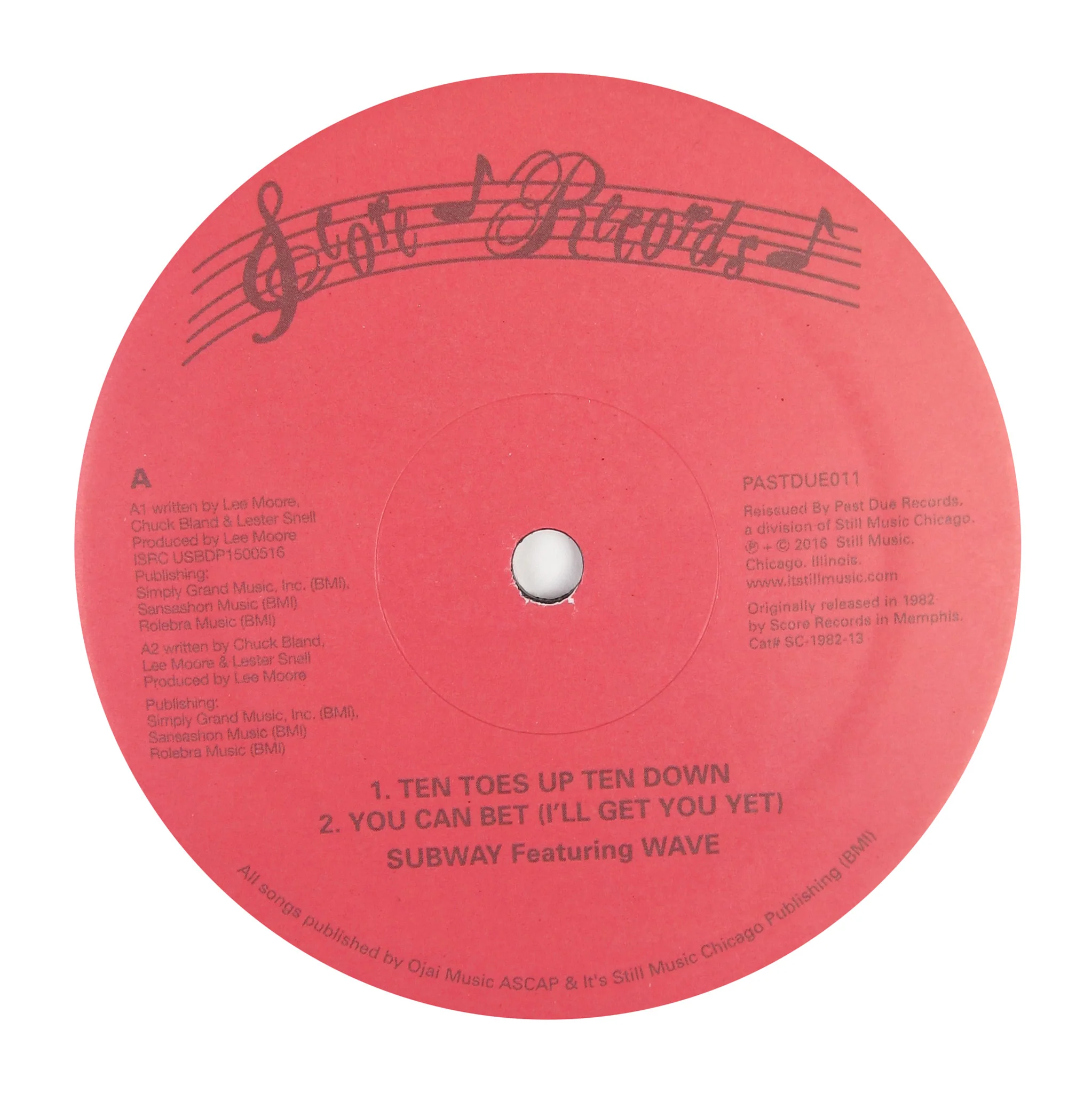 Subway Feat. Wave: Ten Toes Up Vinyl 12"