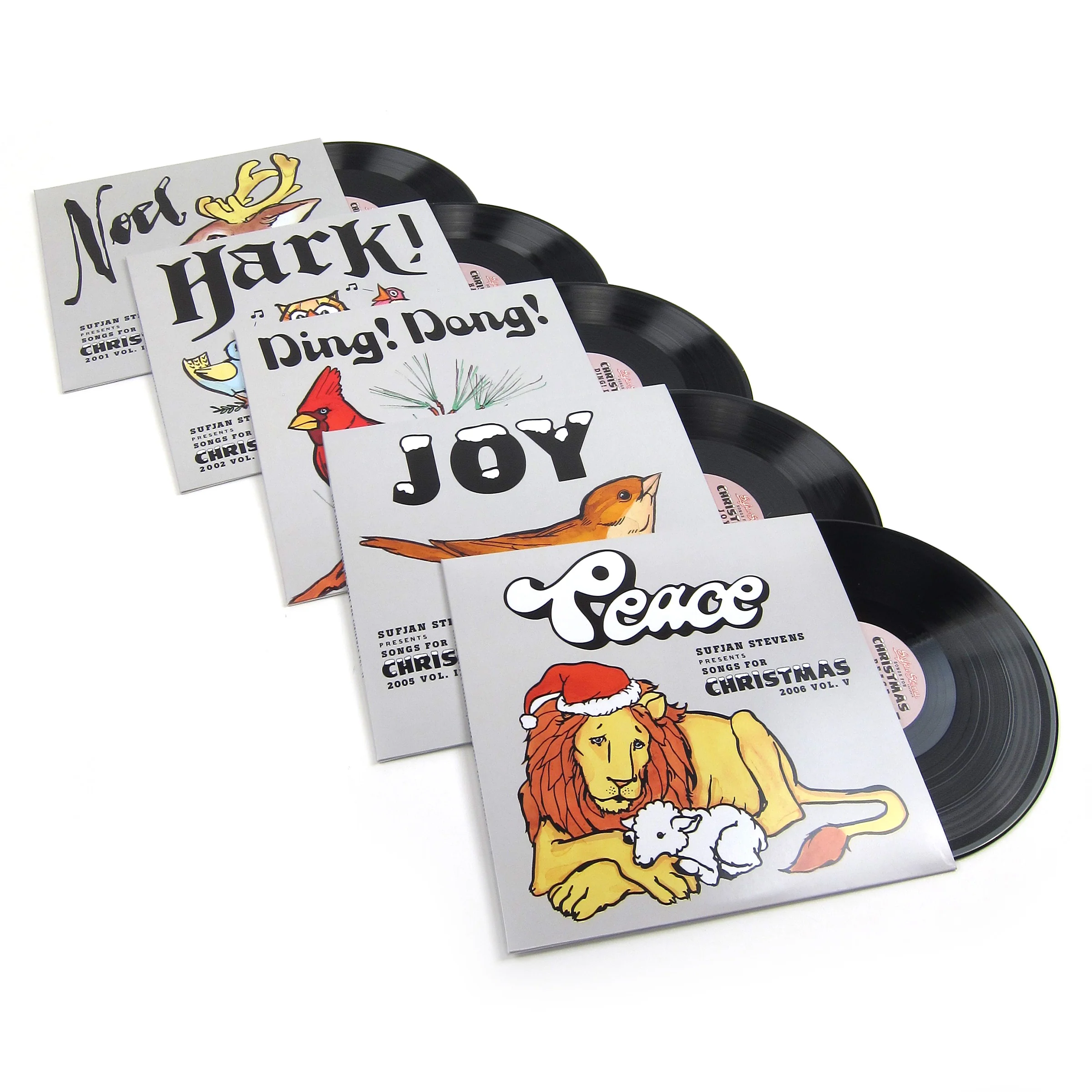 Sufjan Stevens: Songs For Christmas Vinyl 5LP Boxset - Image 2