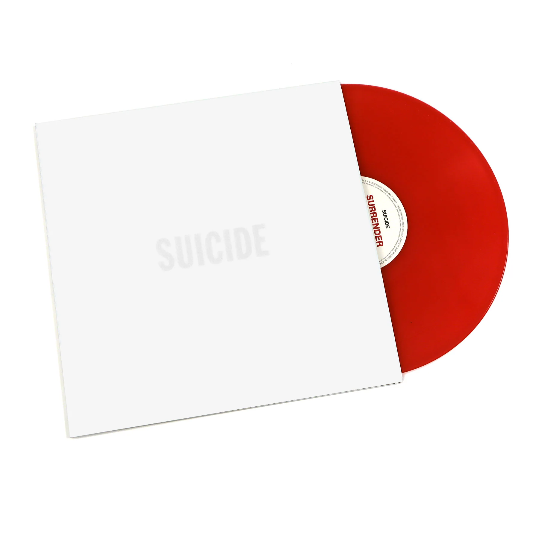 Suicide: Surrender (Colored Vinyl) Vinyl 2LP
