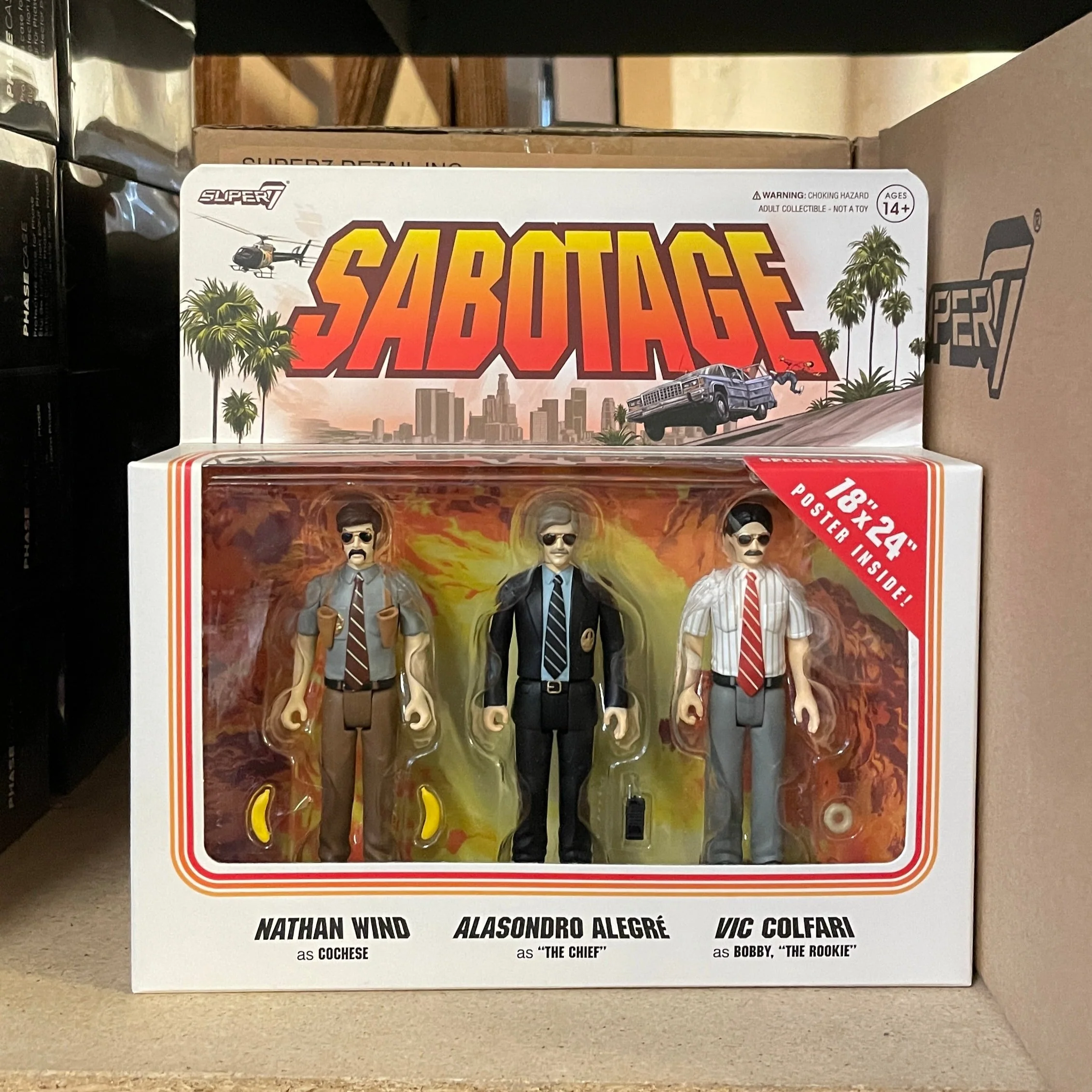 Super7: Beastie Boys Sabotage ReAction Figure Set - Image 7