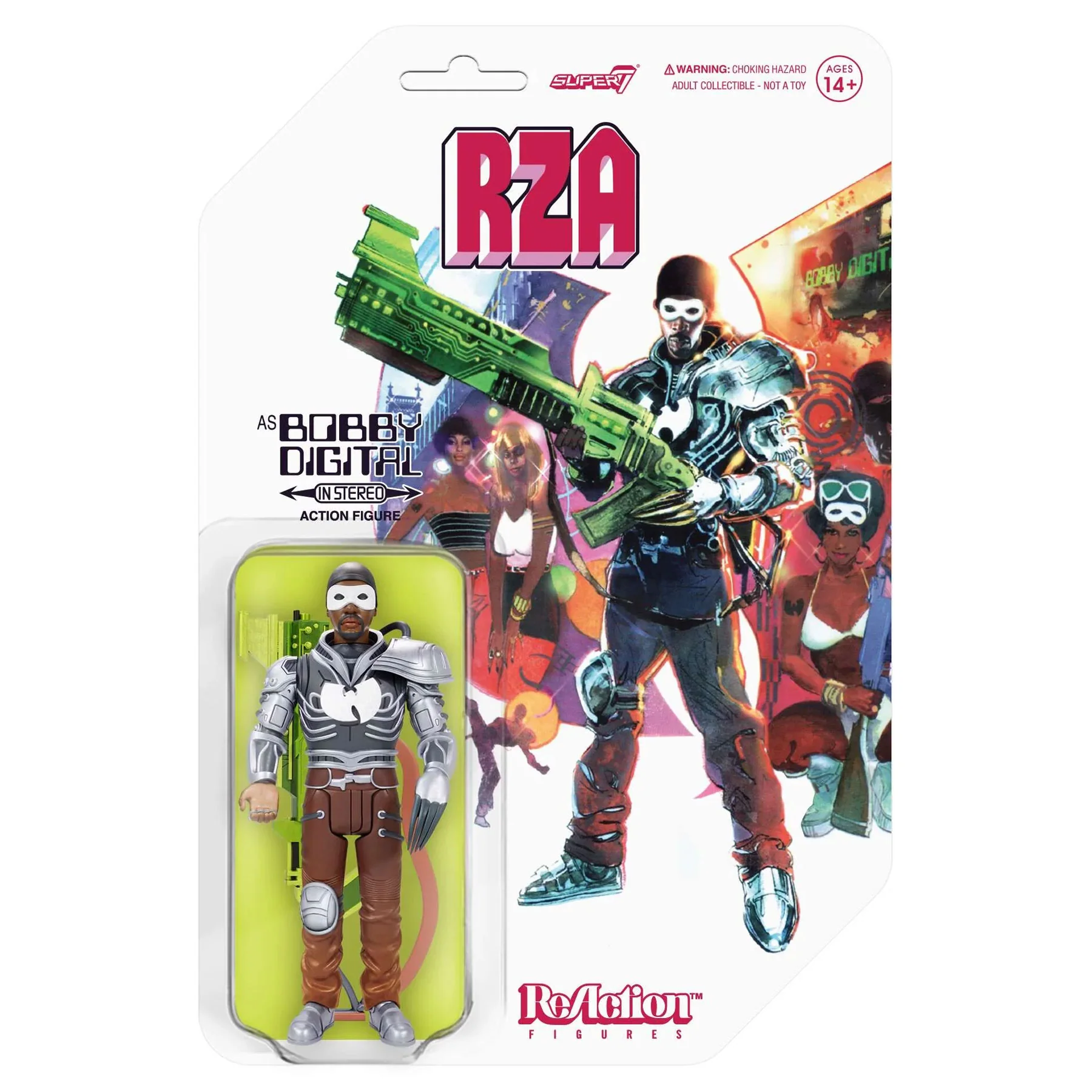 Super7: RZA Bobby Digital ReAction Figure