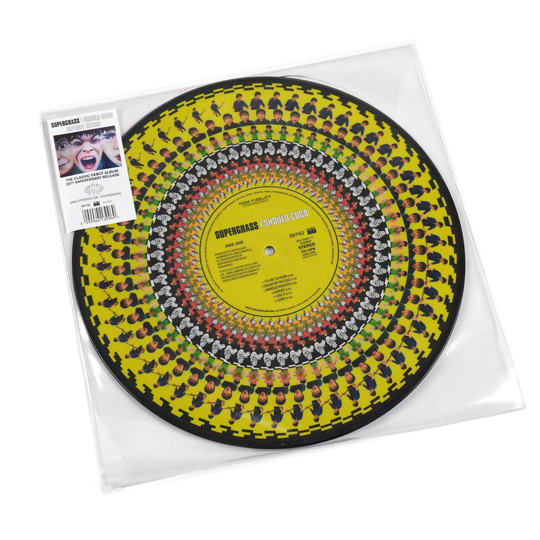 Supergrass: I Should Coco (Zoetropic) Vinyl LP