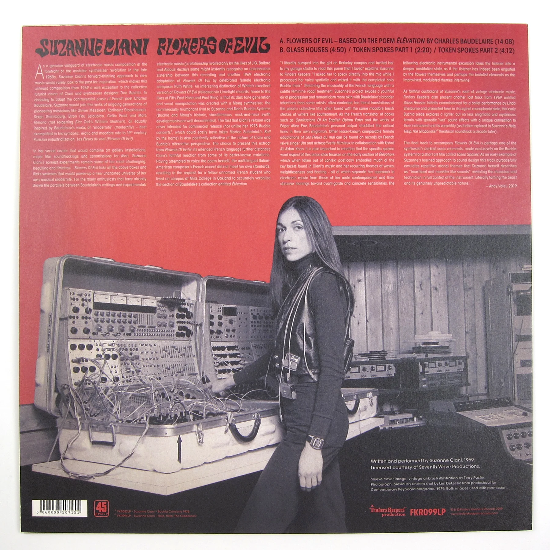 Suzanne Ciani: Flowers Of Evil Vinyl LP - Image 2