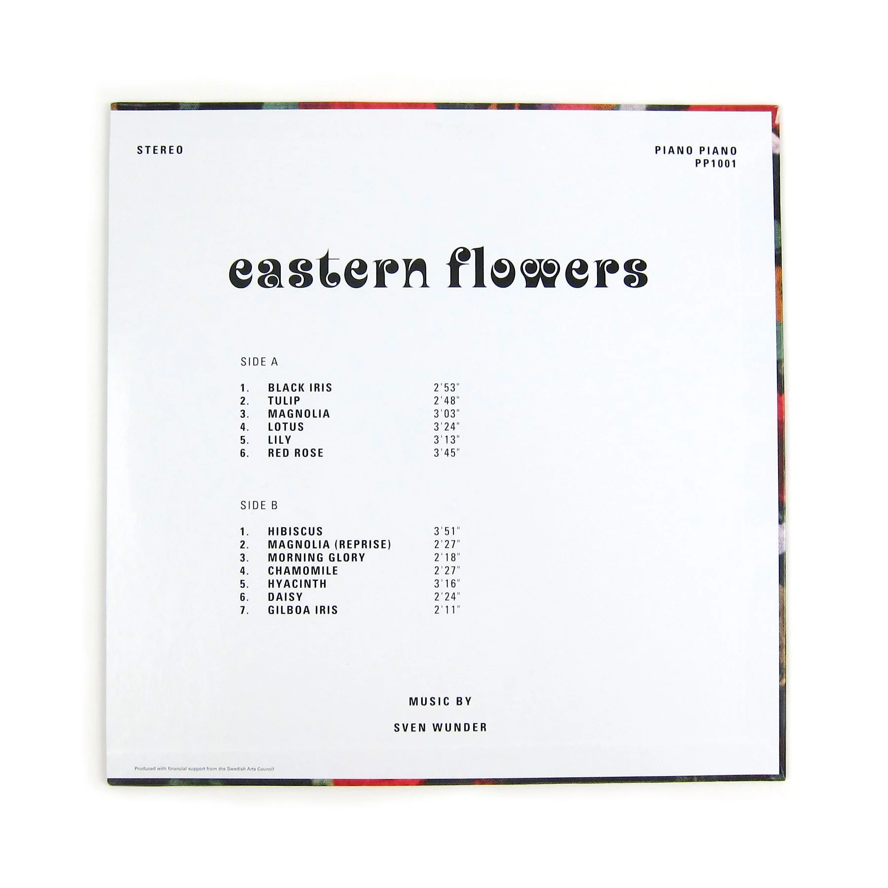 Sven Wunder: Eastern Flowers Vinyl LP - Image 2