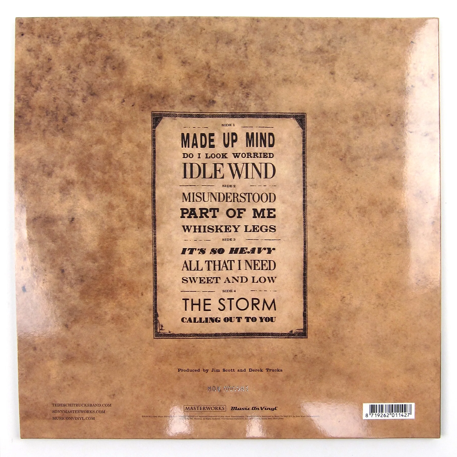 Tedeschi Trucks Band: Made Up Mind (Music On Vinyl 180g, Colored Vinyl) Vinyl 2LP - Image 3