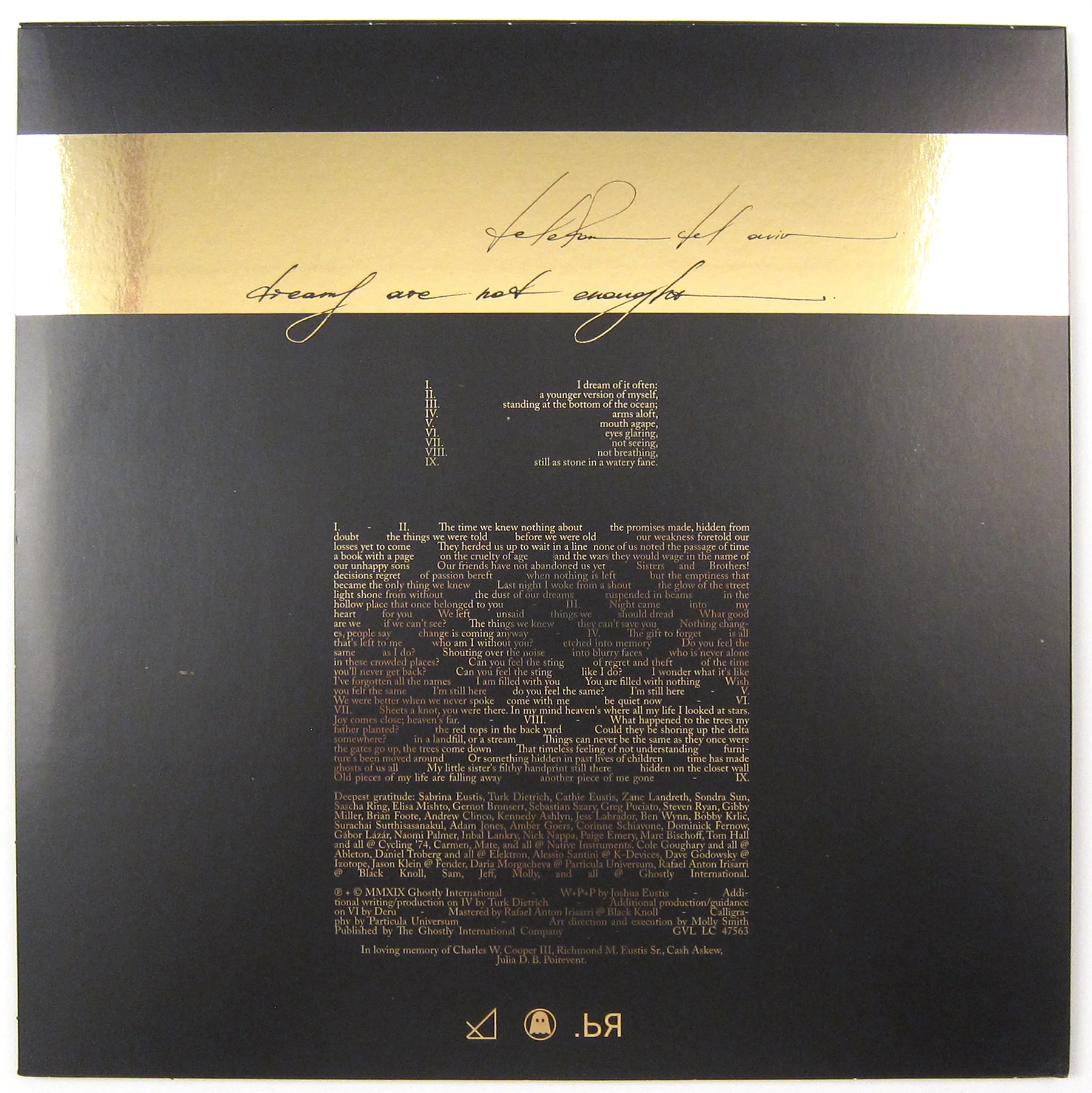Telefon Tel Aviv: Dreams Are Not Enough (Colored Vinyl) 2LP - Image 3