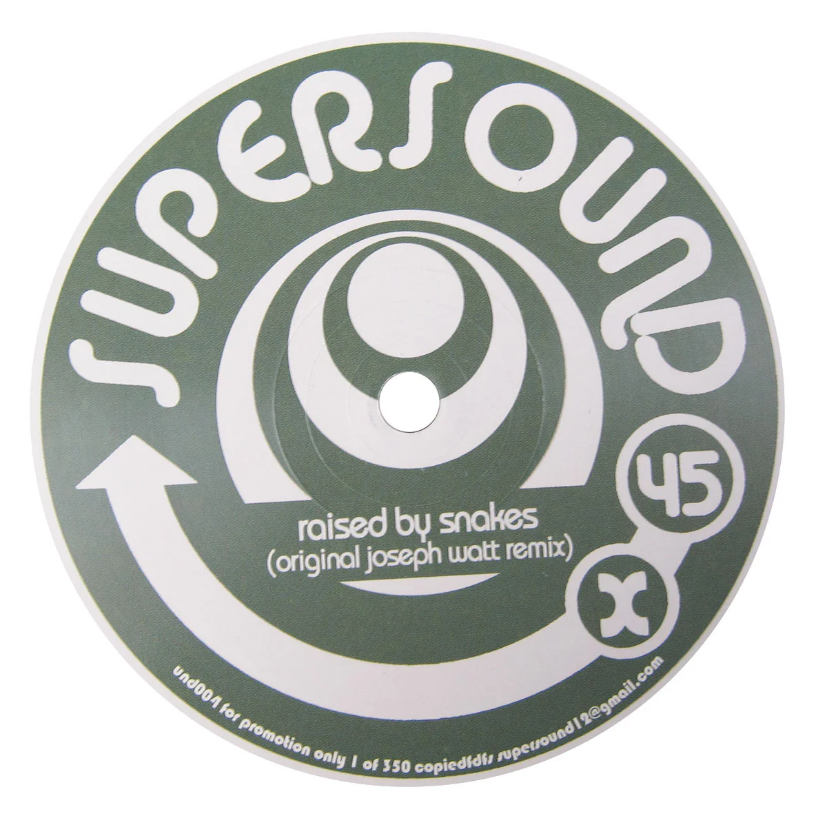 Telex / Supermax: Raised By Snakes / African Blood Vinyl 12"