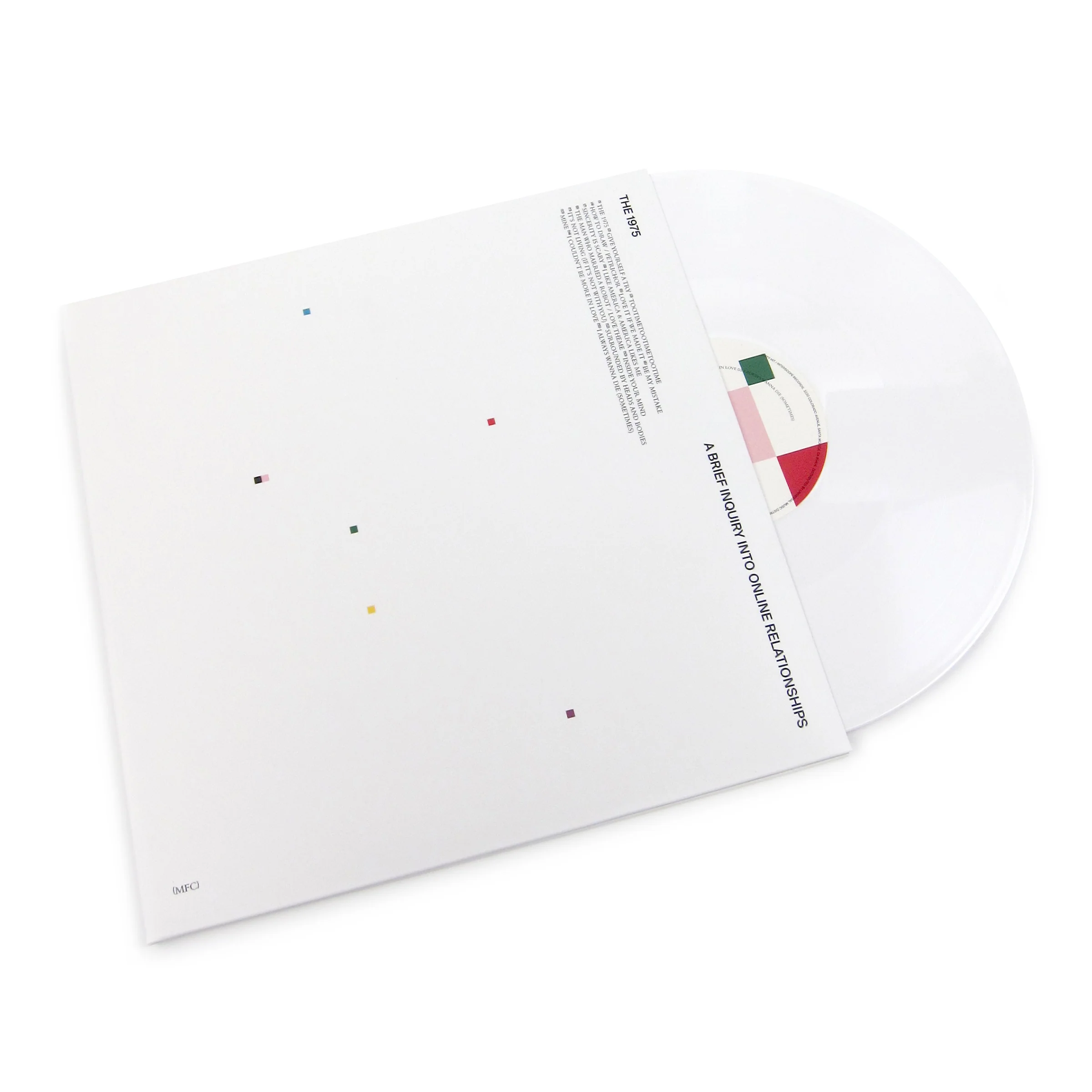 The 1975: A Brief Inquiry Into Online Relationships (Indie Exclusive Colored Vinyl) Vinyl 2LP