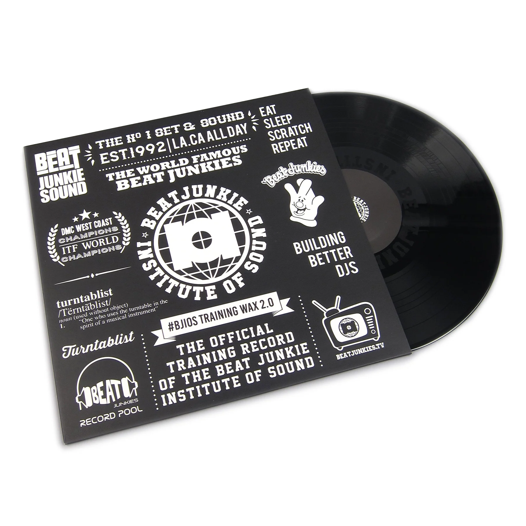 The Beat Junkies: B.J.I.O.S. DJ Training Wax 2.0 Vinyl LP