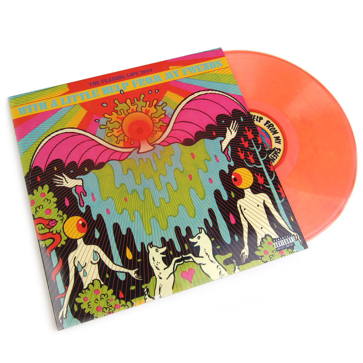 The Flaming Lips: With A Little Help From My Fwends (Fluorescent Orange Vinyl) Vinyl LP