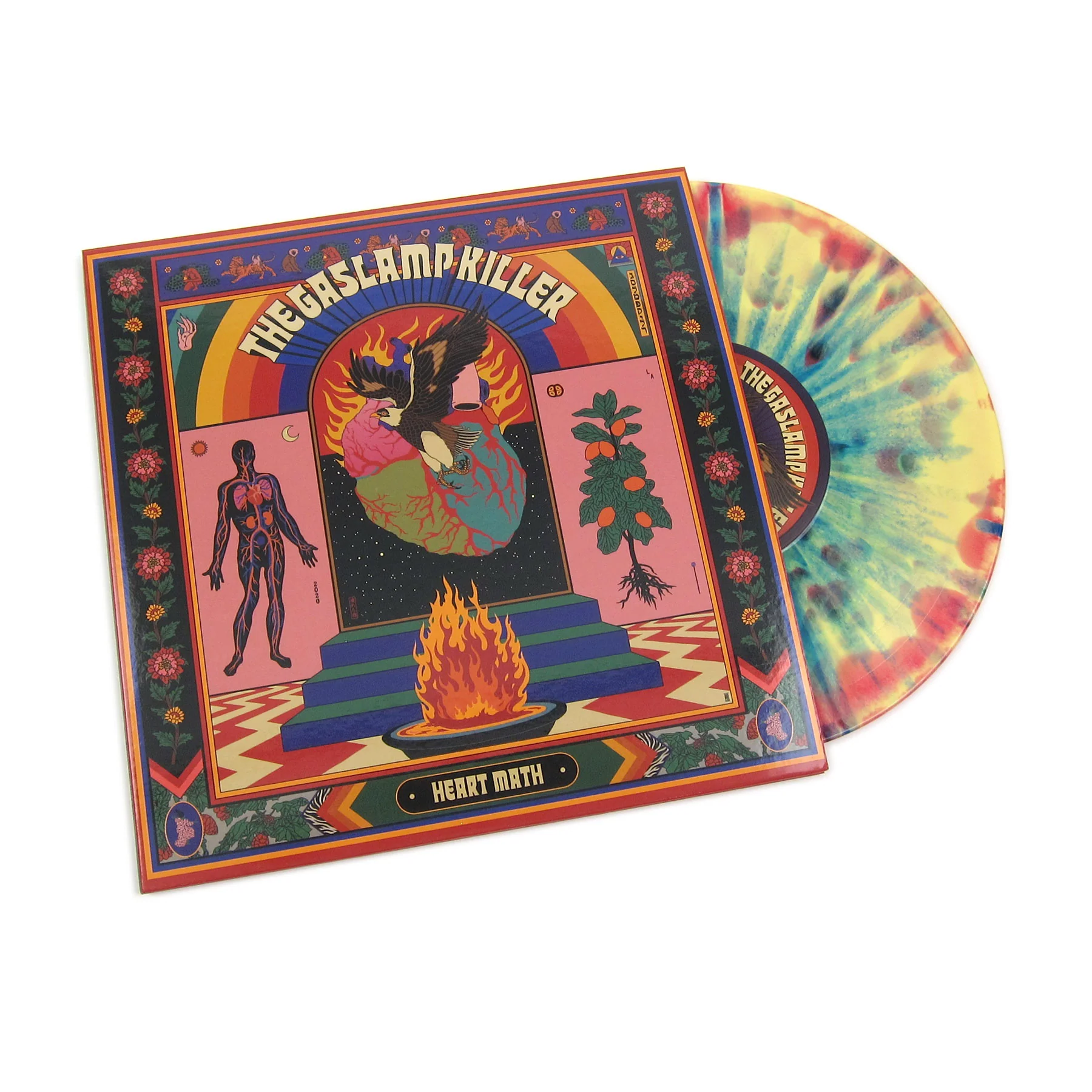 The Gaslamp Killer: Heart Math (Swirl Colored Vinyl) Vinyl 2x10"