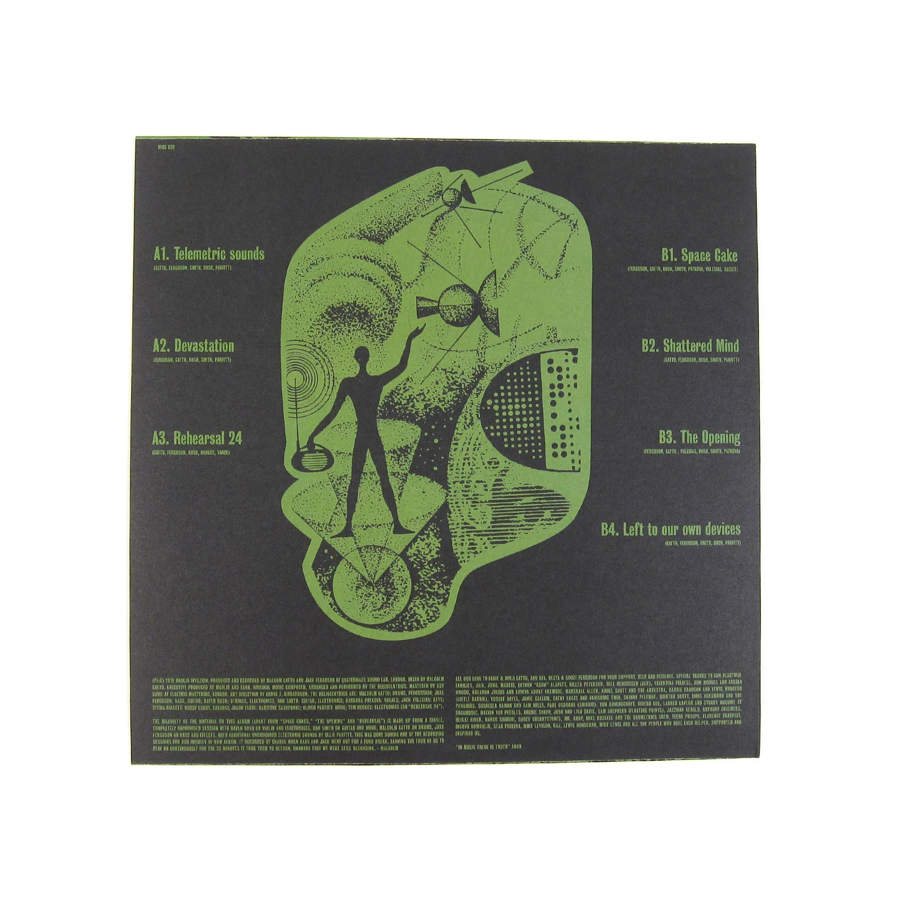 The Heliocentrics: Telemetric Sounds Vinyl LP - Image 2