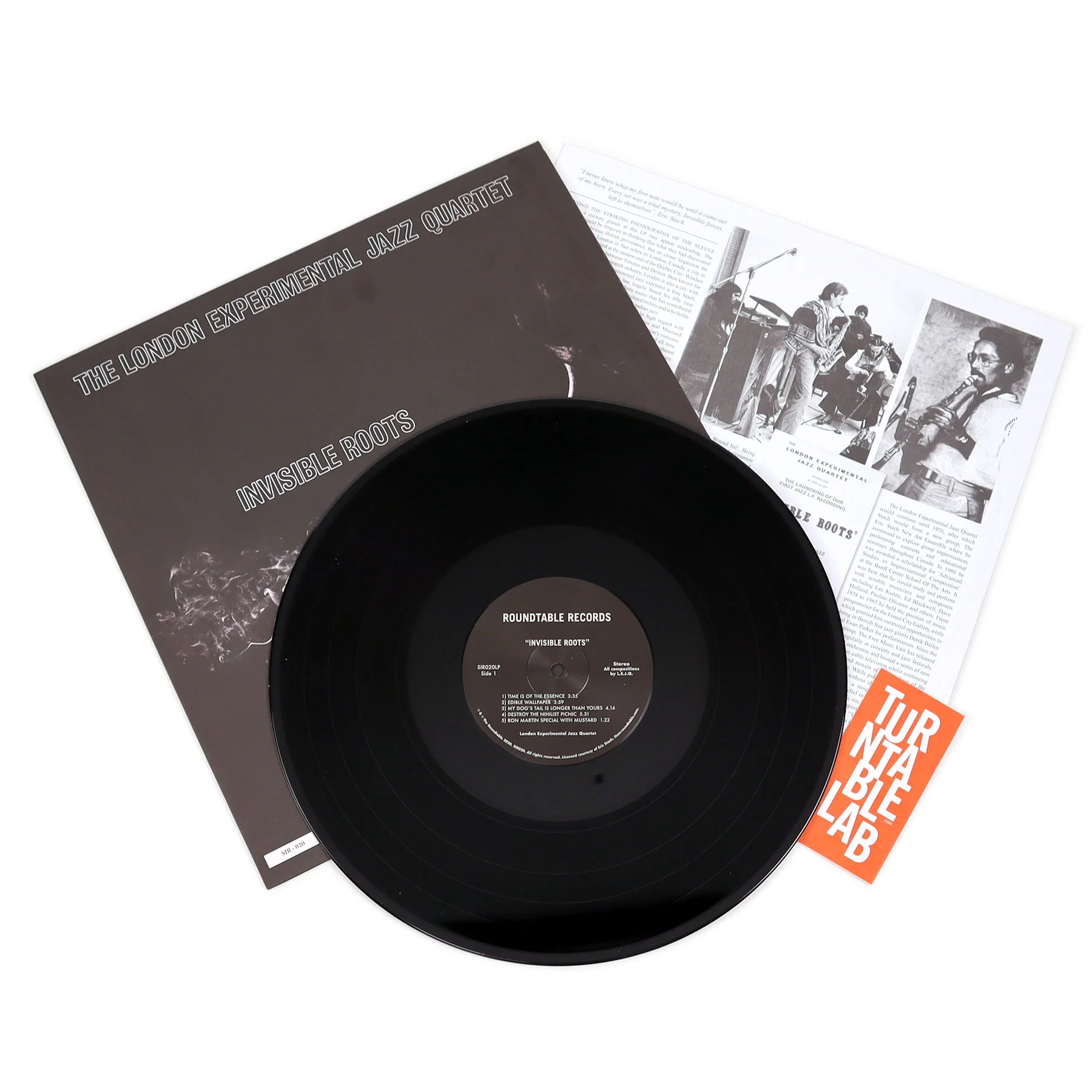 The London Experimental Jazz Quartet: Invisible Roots Vinyl LP - Image 2