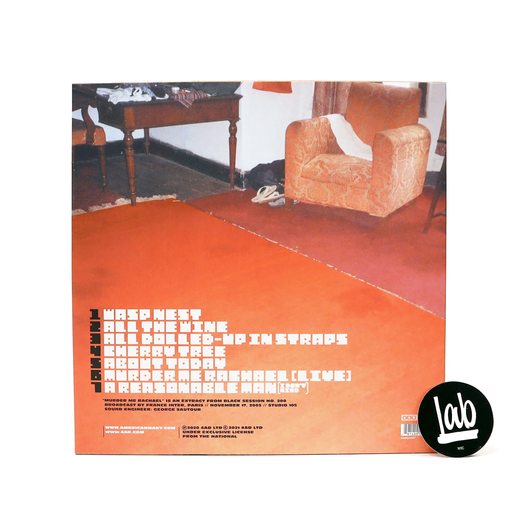 The National: Cherry Tree (2021 Remaster) Vinyl LP - Image 3