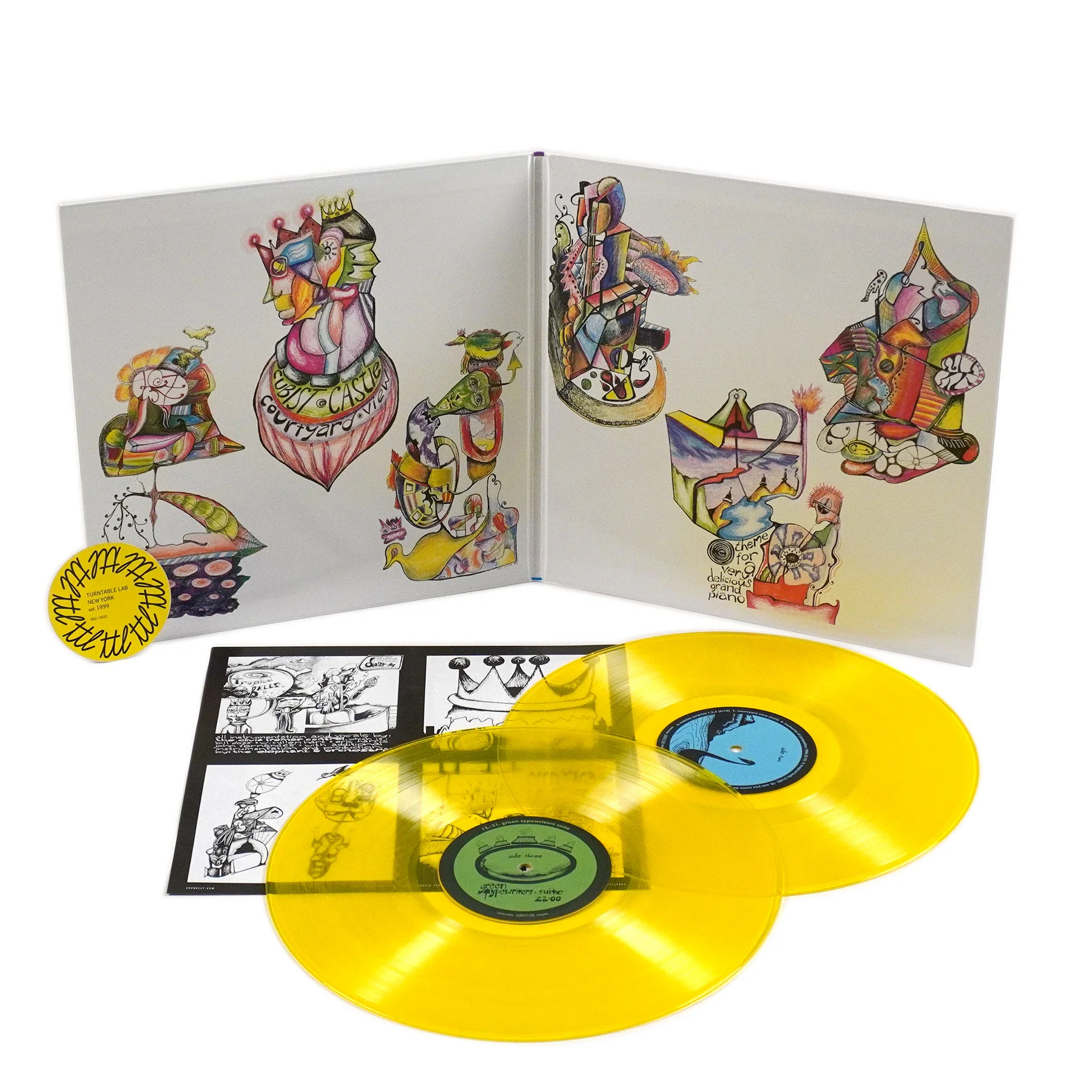 The Olivia Tremor Control: Music From The Unrealized Film Script Dusk At Cubist Castle (Colored Vinyl) Vinyl 2LP - Image 2