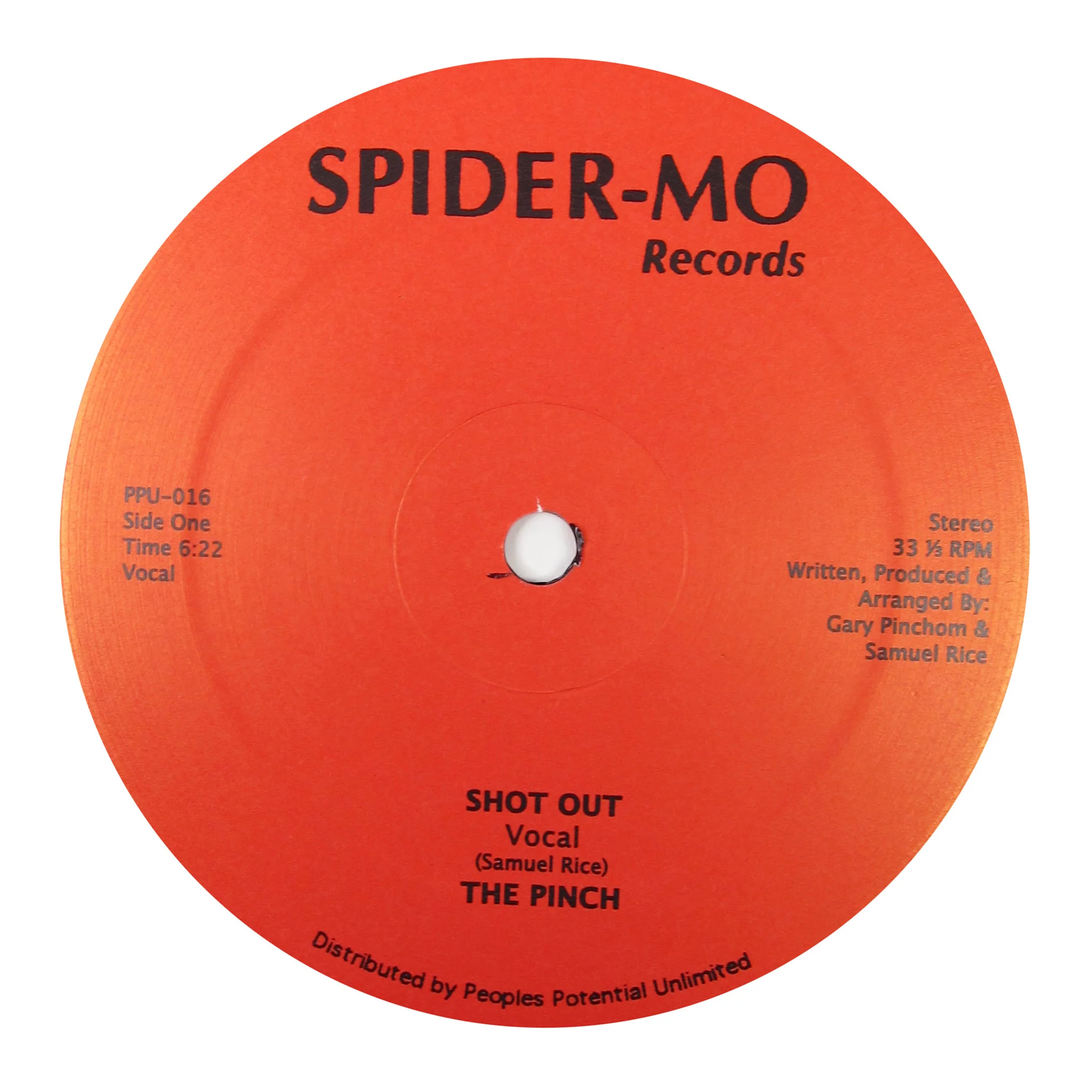 The Pinch: Shot Out Vinyl 12"