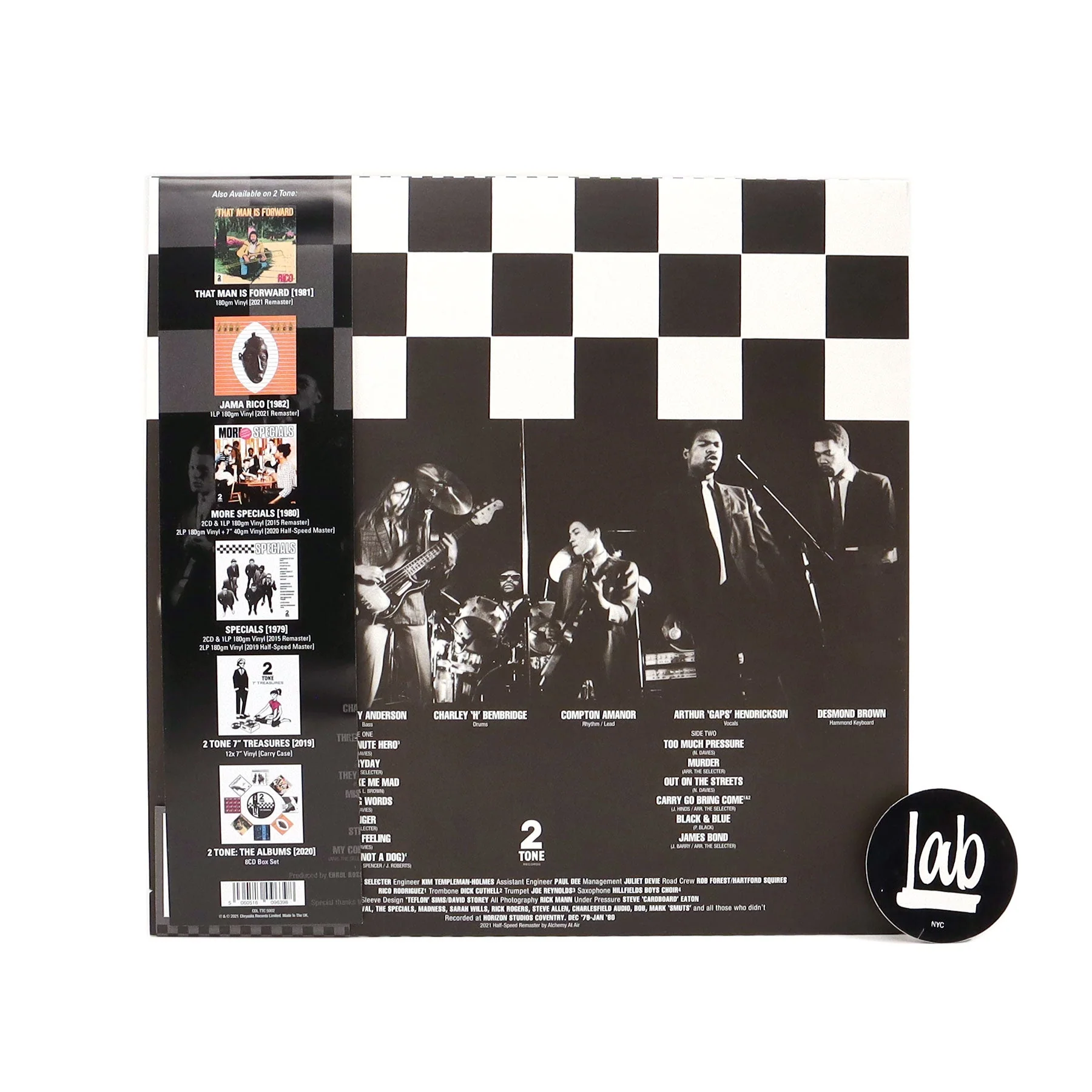 The Selecter: Too Much Pressure - 40th Anniversary (180g) Vinyl LP+7" - Image 3