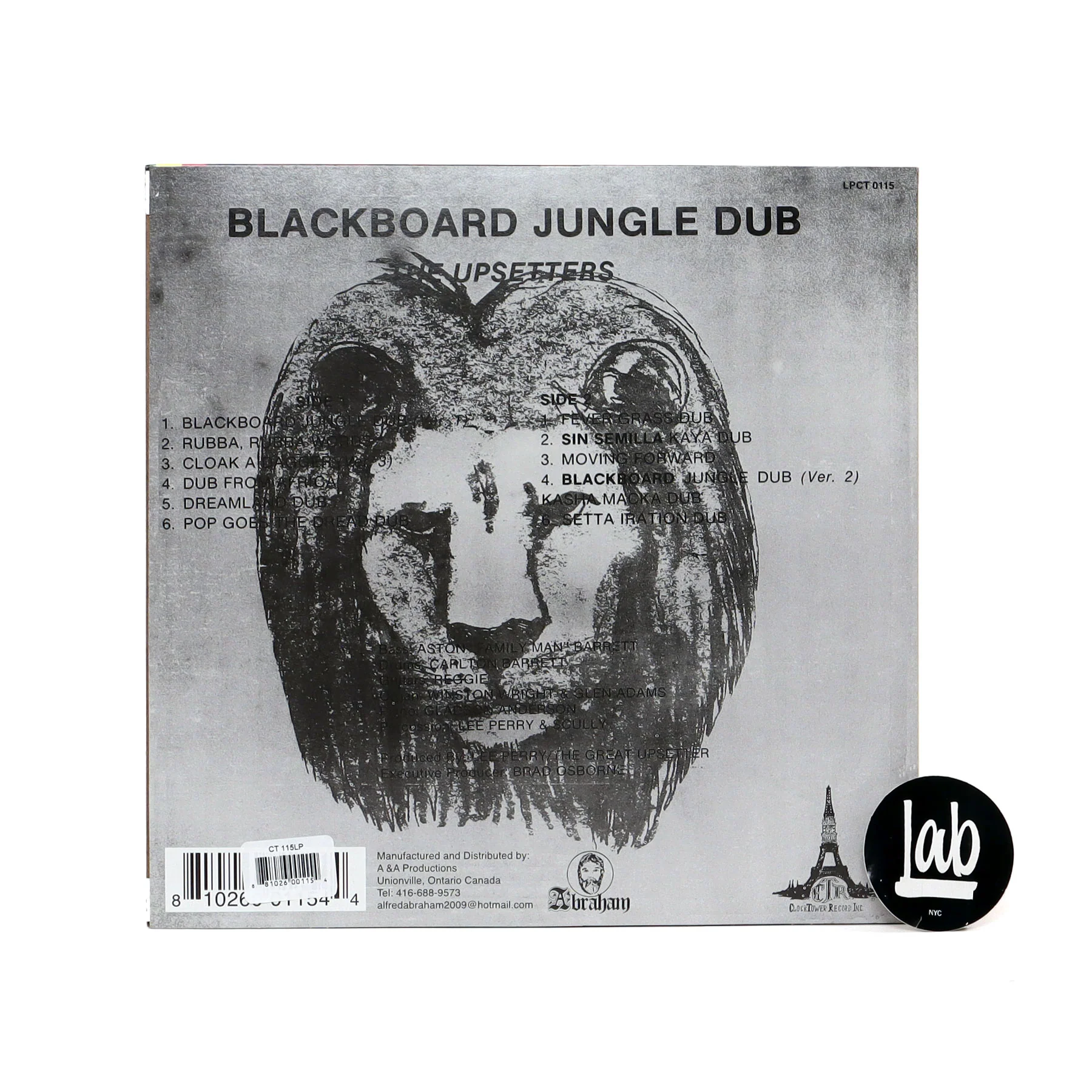 The Upsetters: Blackboard Jungle Dub (Lee Perry, King Tubby) Vinyl LP - Image 4