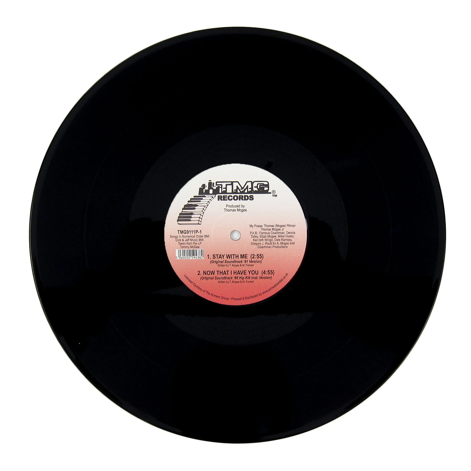 Tommy McGee: Now That I Have You Vinyl 12" - Image 2