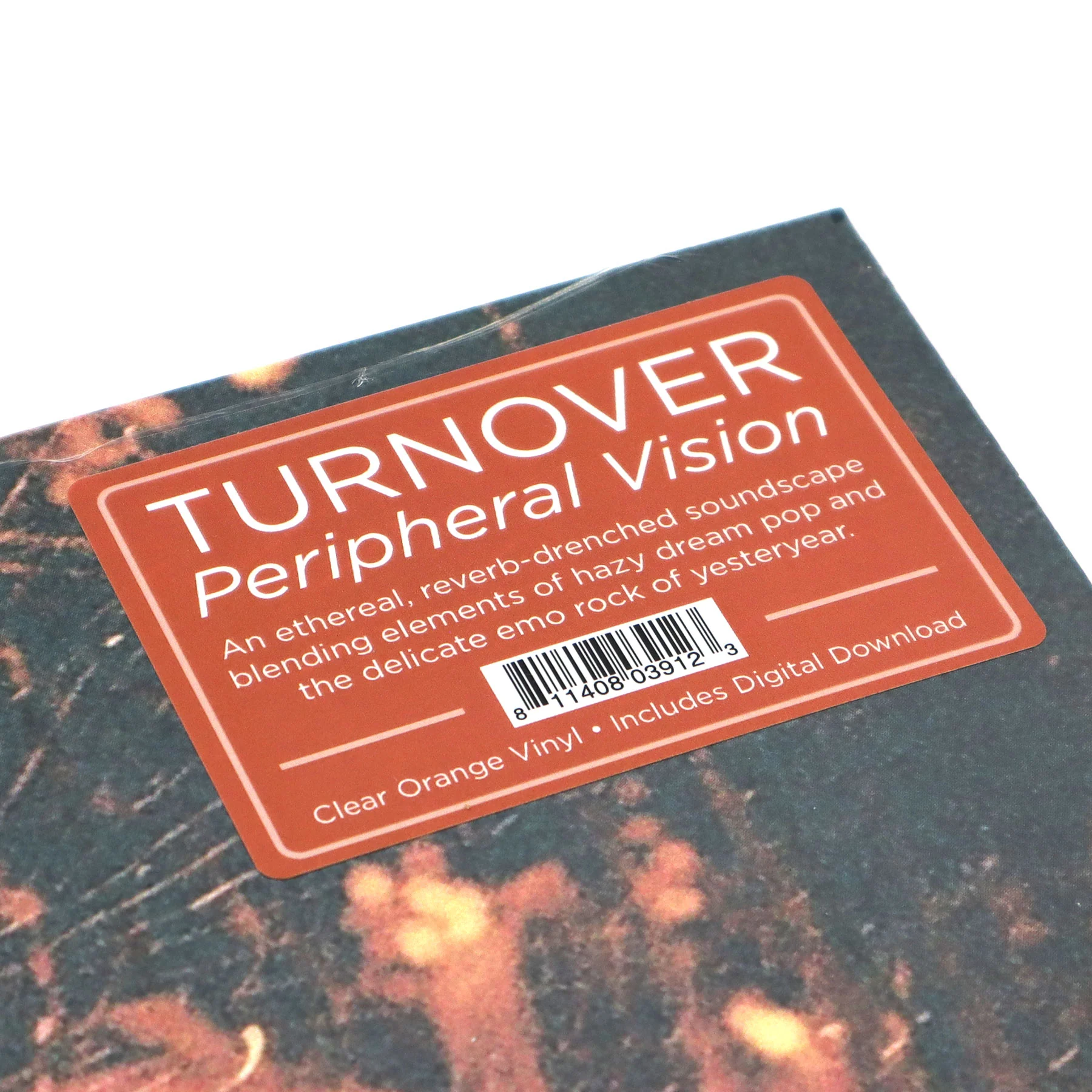 Turnover: Peripheral Vision (Clear Orange Colored Vinyl) Vinyl LP - Image 4
