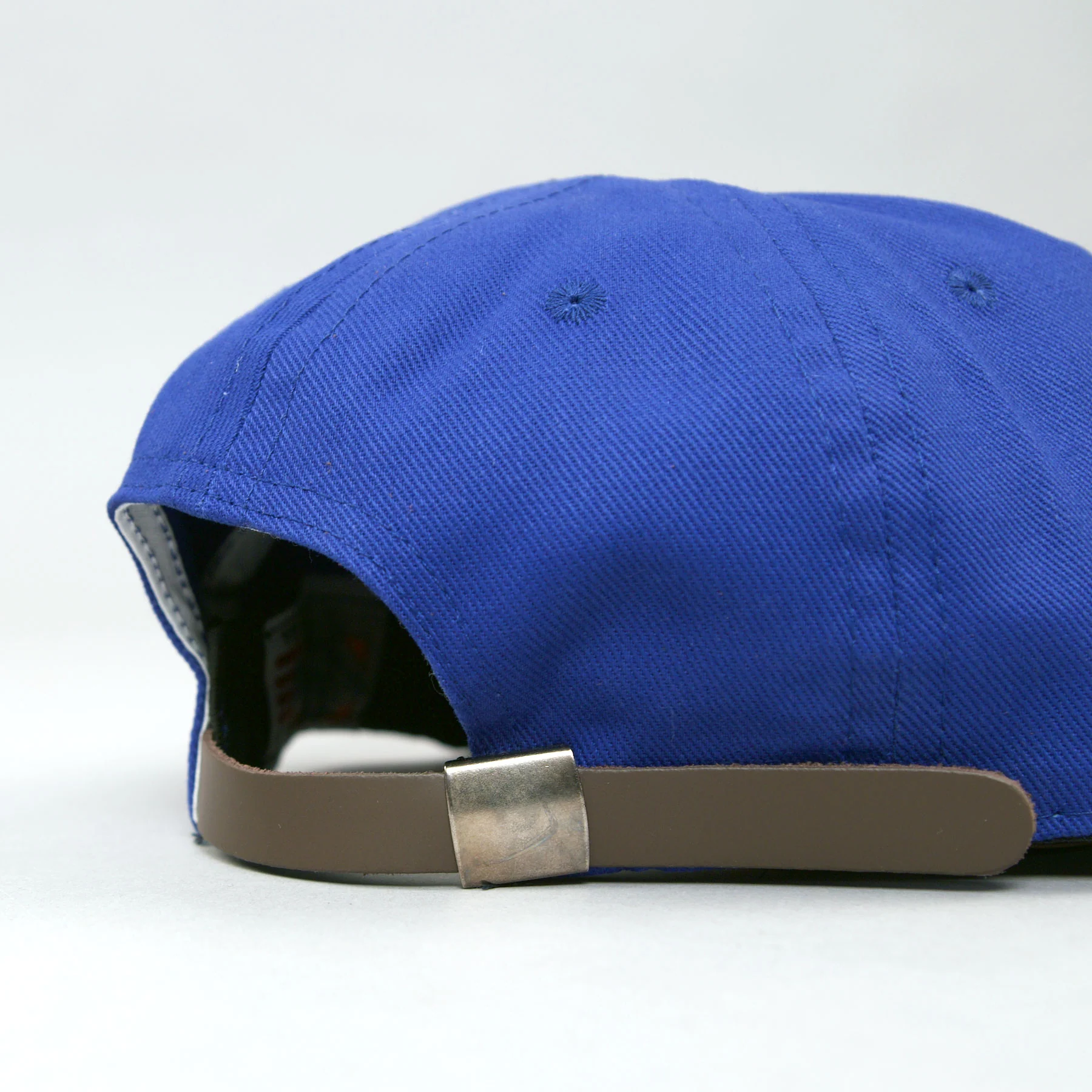 Turntable Lab: Mini-Cursivo Ebbets Field Hat - Royal - Image 3