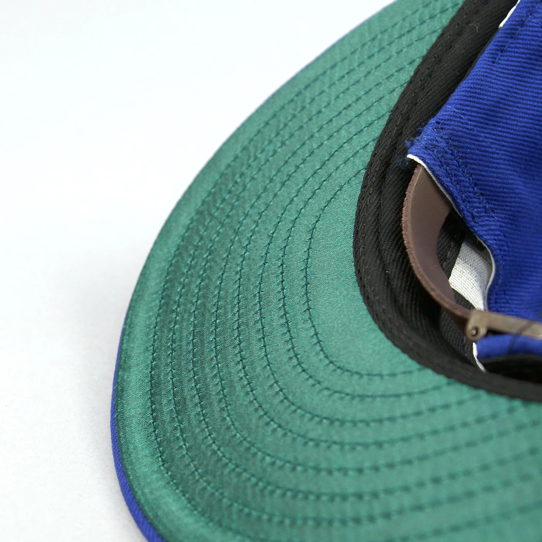 Turntable Lab: Mini-Cursivo Ebbets Field Hat - Royal - Image 6