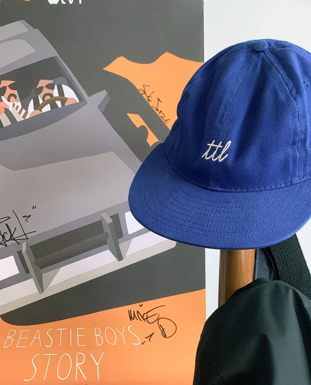Turntable Lab: Mini-Cursivo Ebbets Field Hat - Royal - Image 8