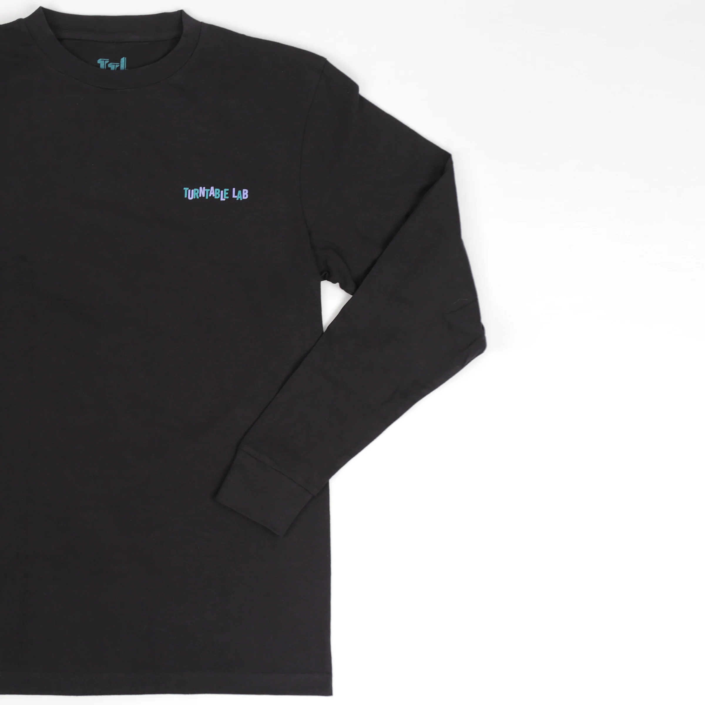 Turntable Lab: Zine Long Sleeve Shirt - Black - Image 2