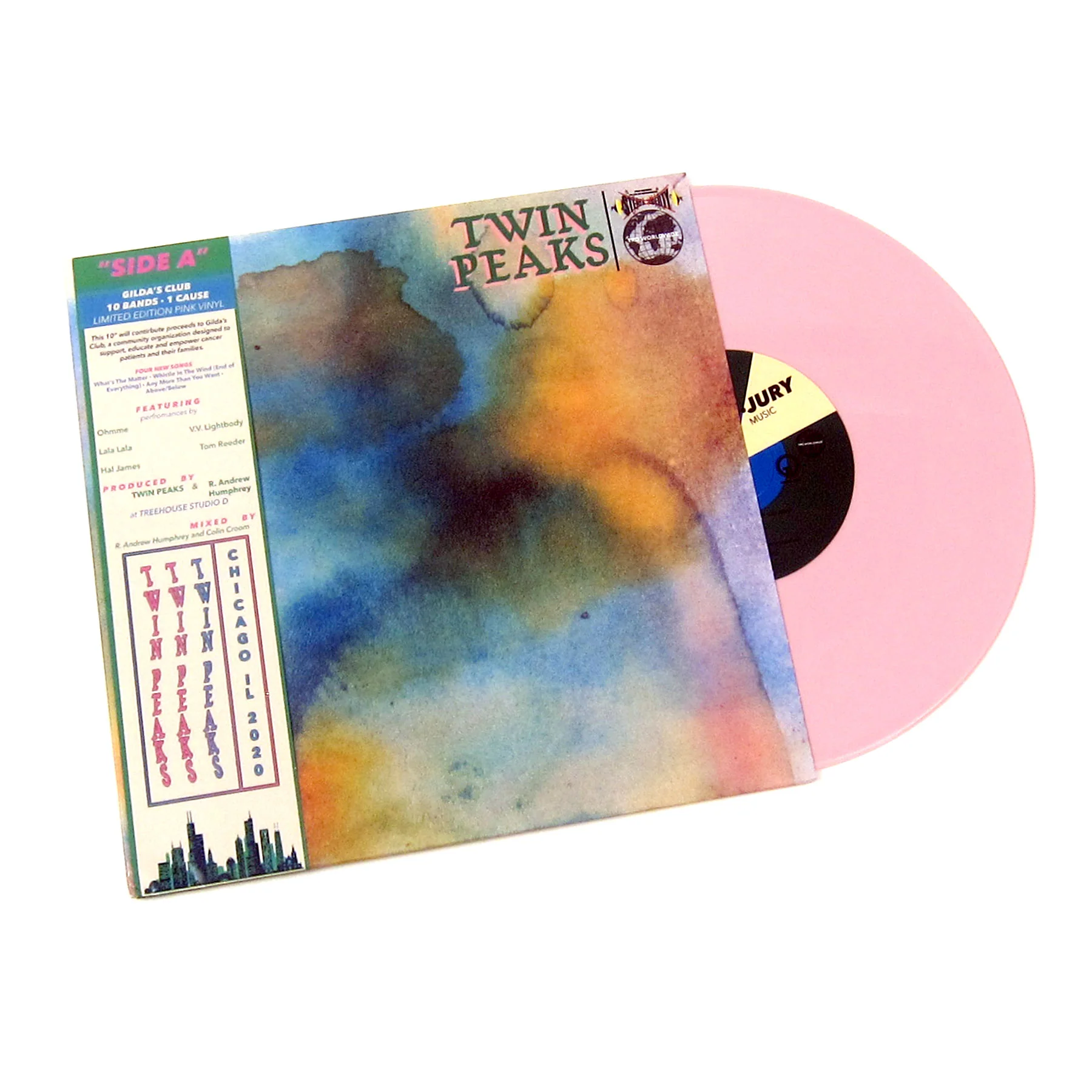 Twin Peaks: Side A (Pink Colored Vinyl) Vinyl 10"