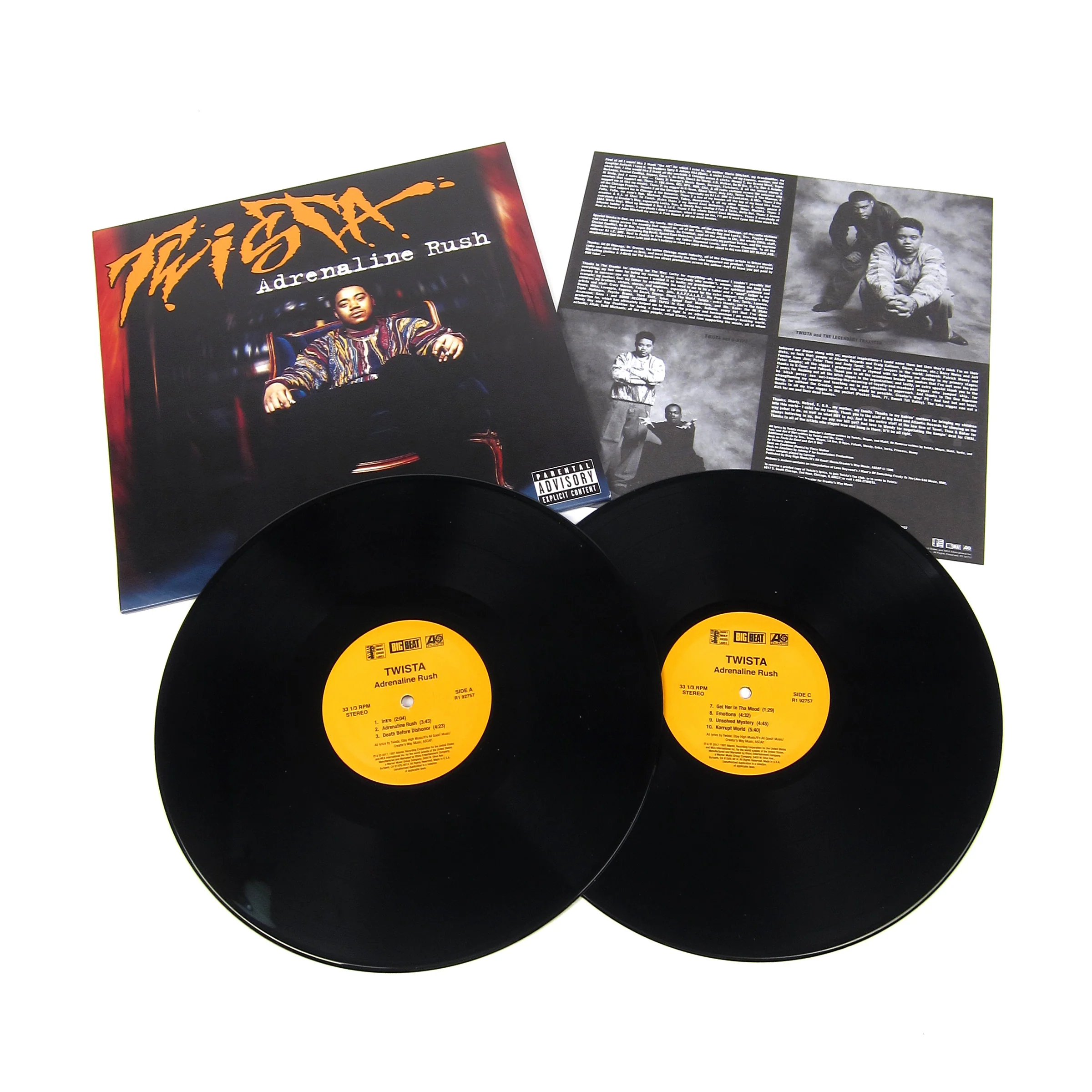 Twista: Adrenaline Rush 20th Anniversary Edition Vinyl 2LP - Image 2