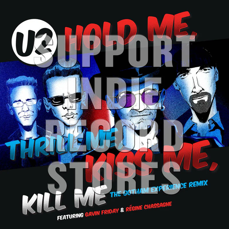 U2: Hold Me Thrill Me Kiss Me Kill Me Vinyl 12" (Record Store Day)
