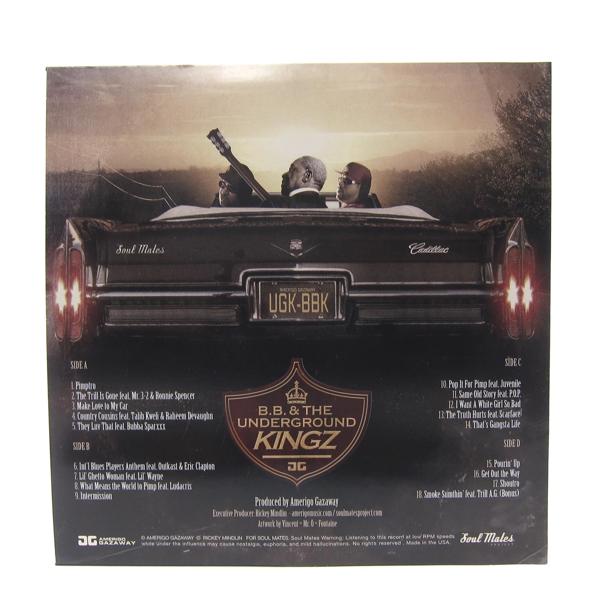 UGK vs B.B. King: Trill Is Gone Vinyl 2LP - Image 3