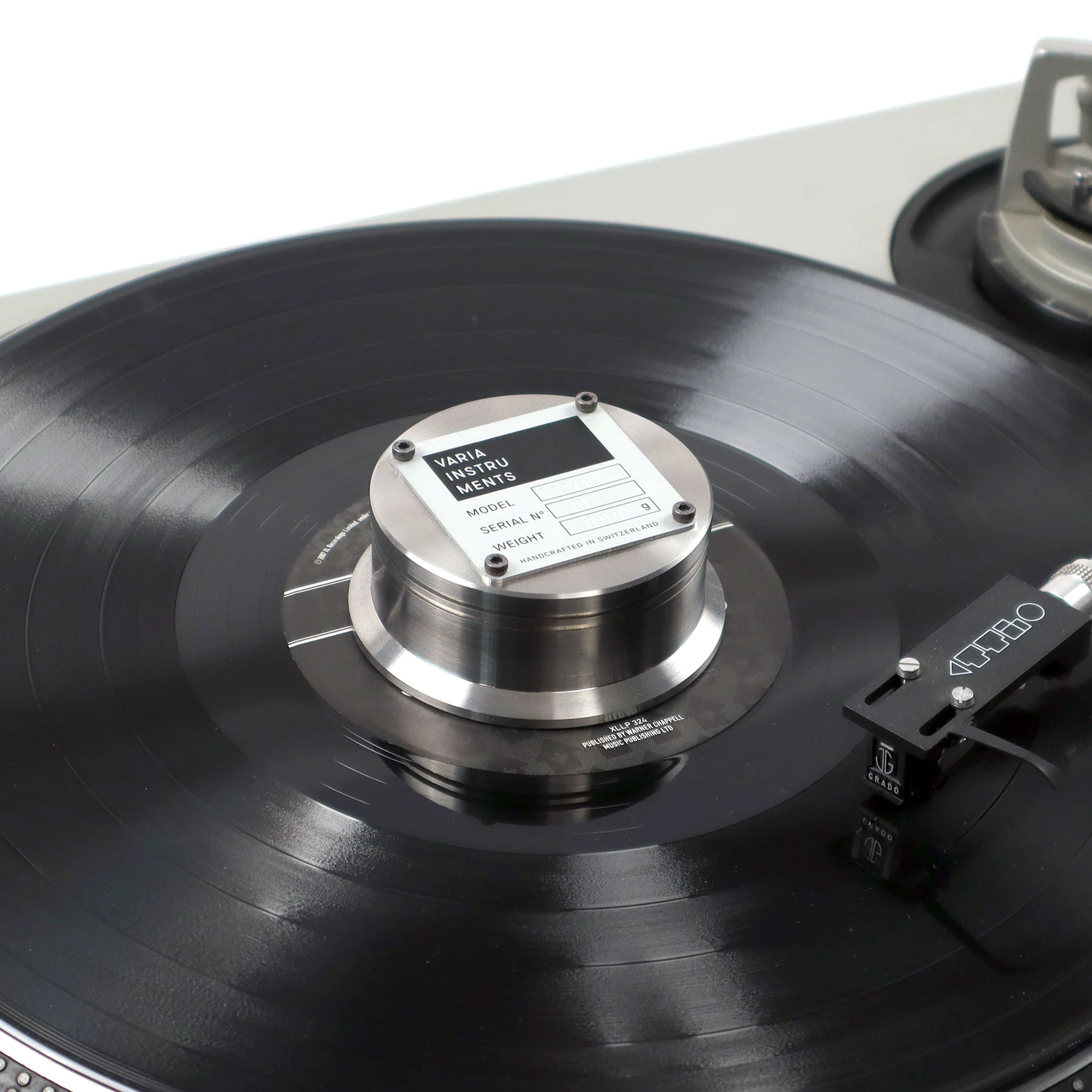 Varia Instruments: TTW10H Turntable Weight for 12" + 7" Records - Heavy Weight Edition