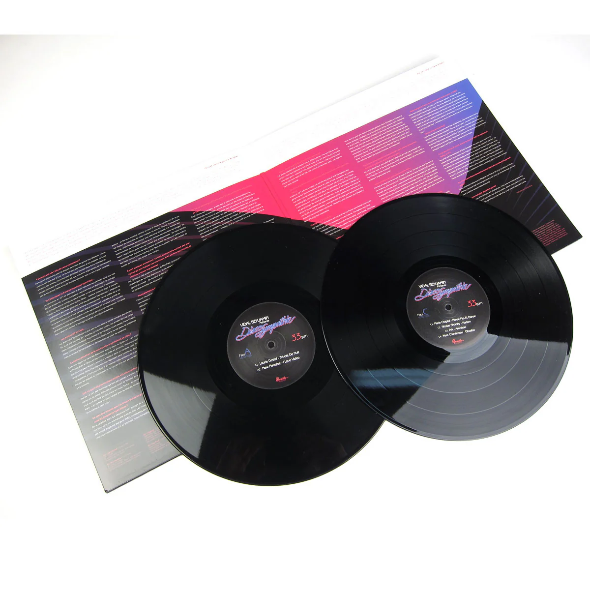 Vidal Benjamin: Disco Sympathie (80s French Comp) Vinyl 2LP - Image 2