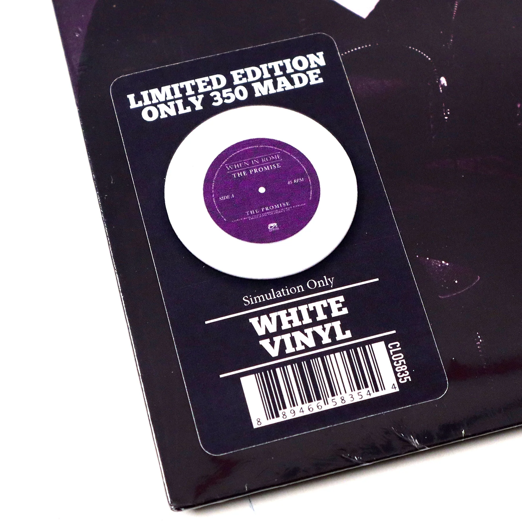 When In Rome: The Promise - 1987 Demo Version (Colored Vinyl) Vinyl 7" - Image 3