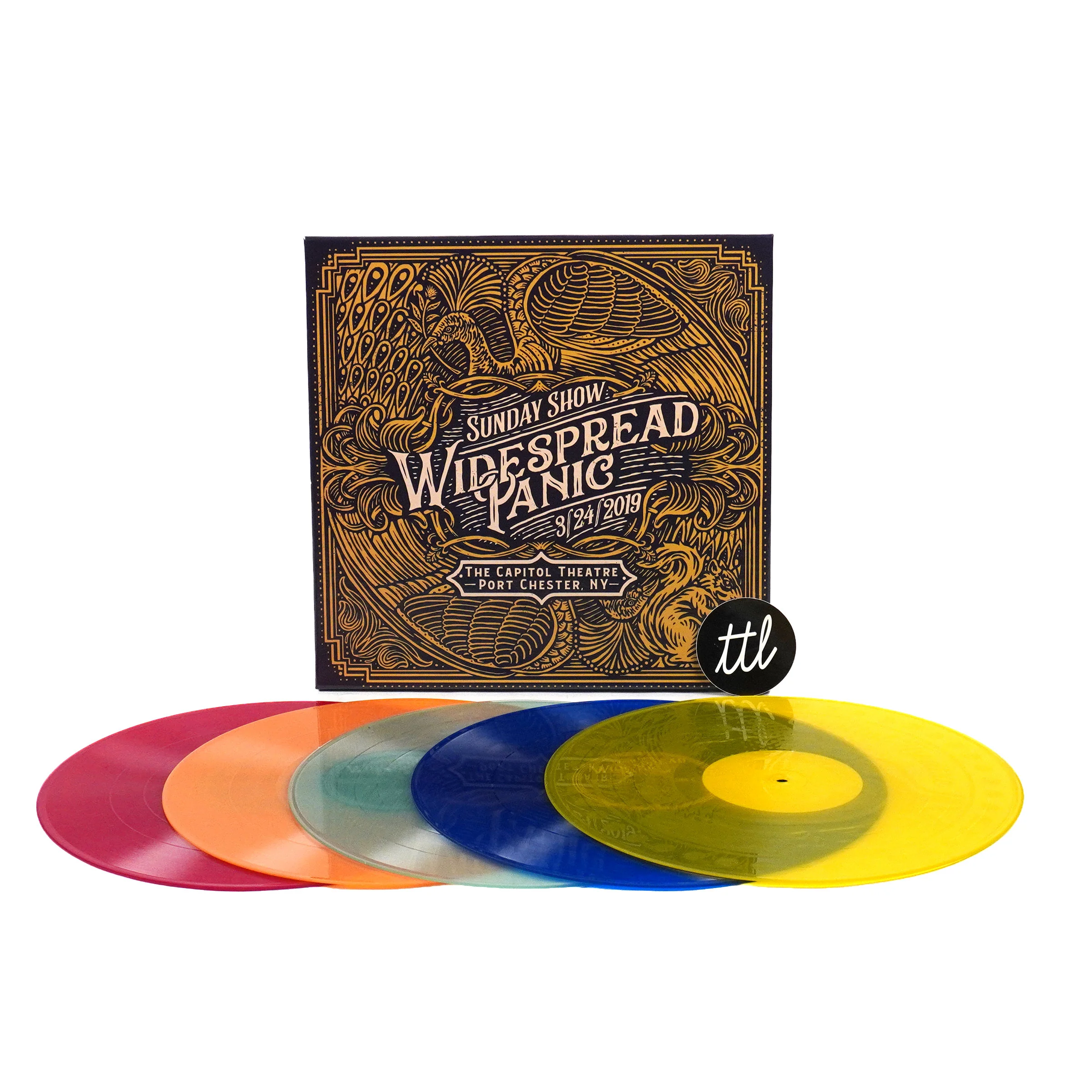 Widespread Panic: Sunday Show (Colored Vinyl) Vinyl 5LP Boxset