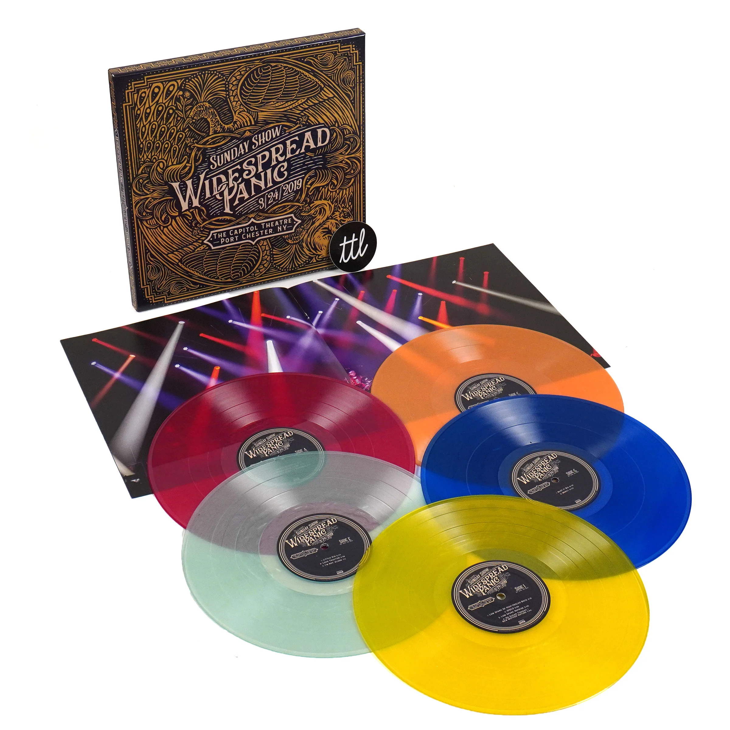 Widespread Panic: Sunday Show (Colored Vinyl) Vinyl 5LP Boxset - Image 3