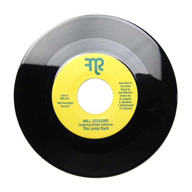 Will Sessions: The Jump Back ft. Rickey Calloway 7"