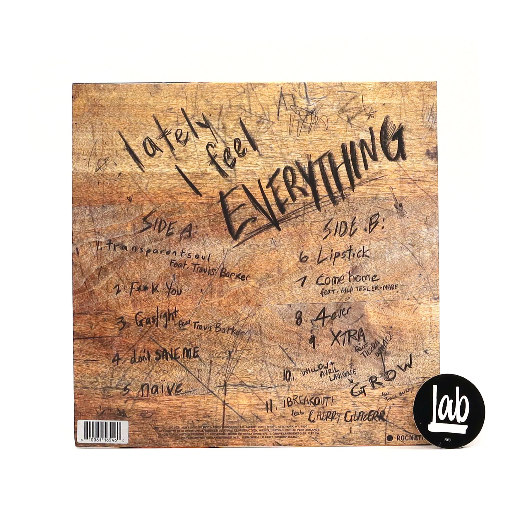 Willow: Lately I Feel Everything (Colored Vinyl) Vinyl LP - Image 3