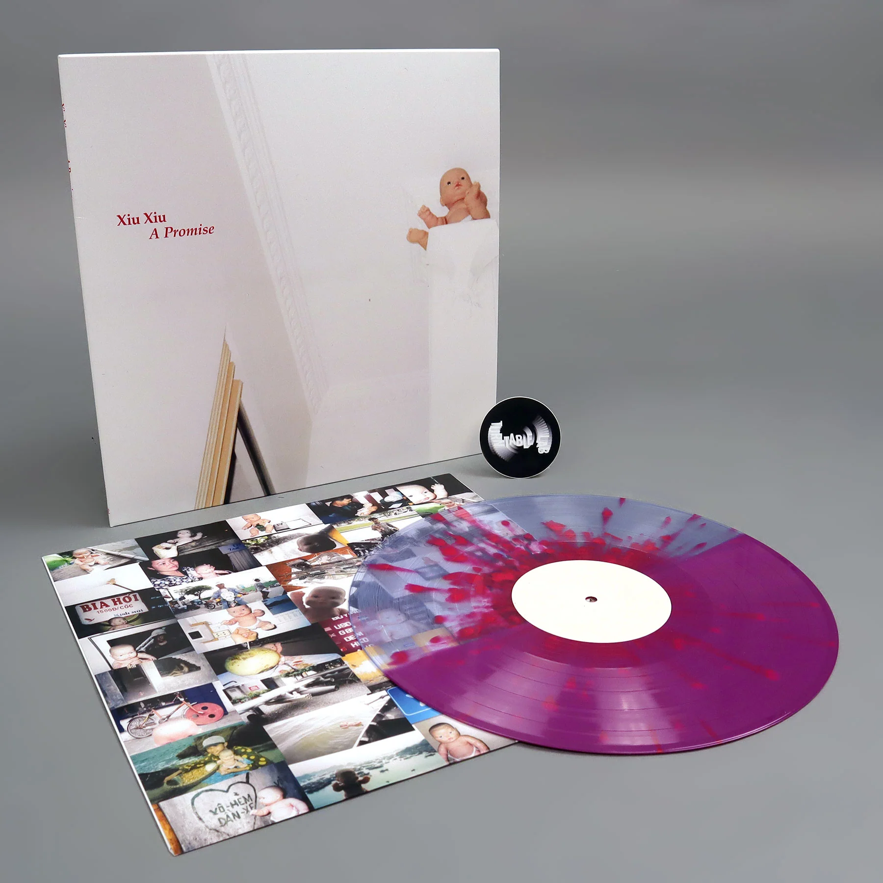 Xiu Xiu: A Promise (Colored Vinyl) Vinyl LP - Image 4