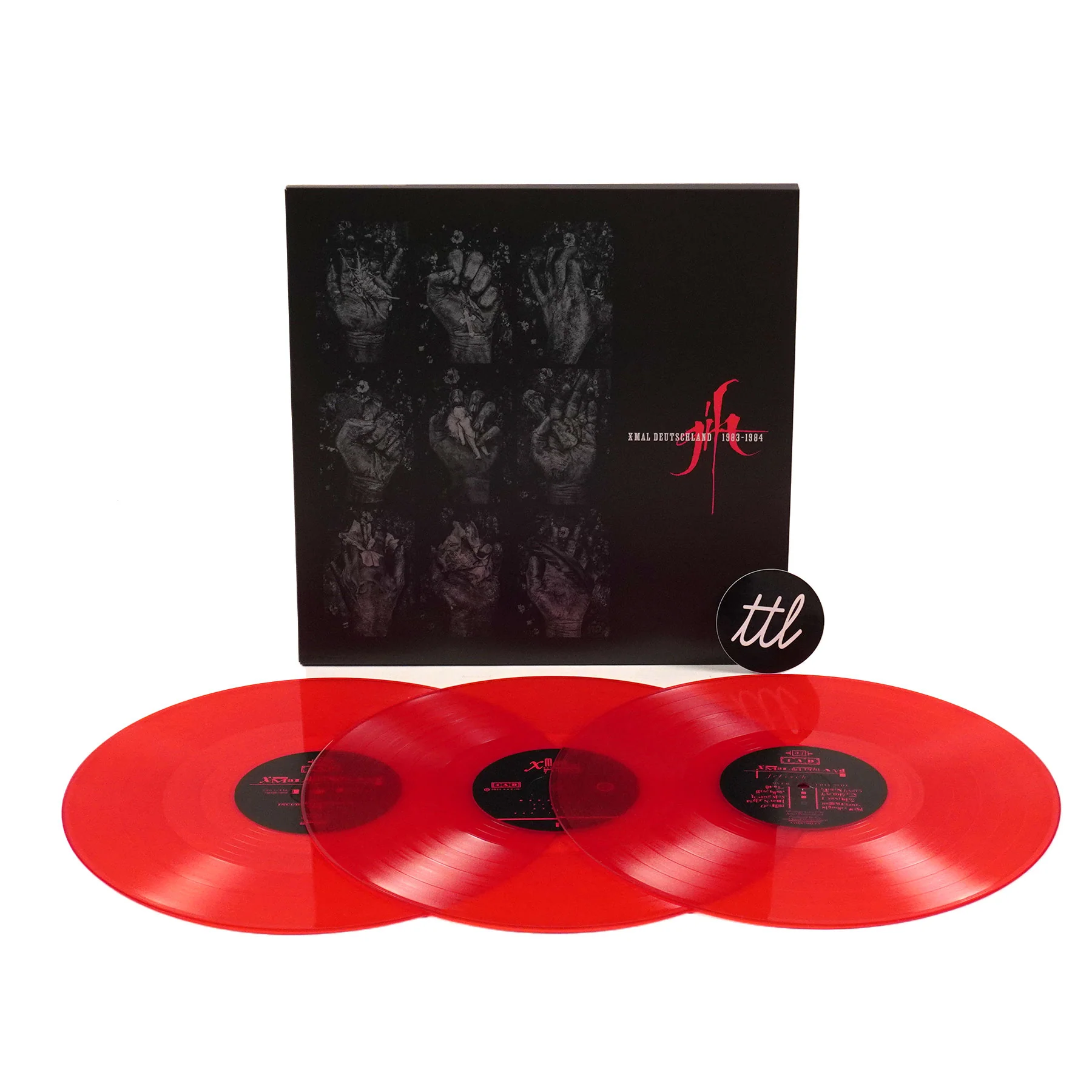 Xmal Deutschland: Gift - The 4AD Years (Colored Vinyl) Vinyl 3LP