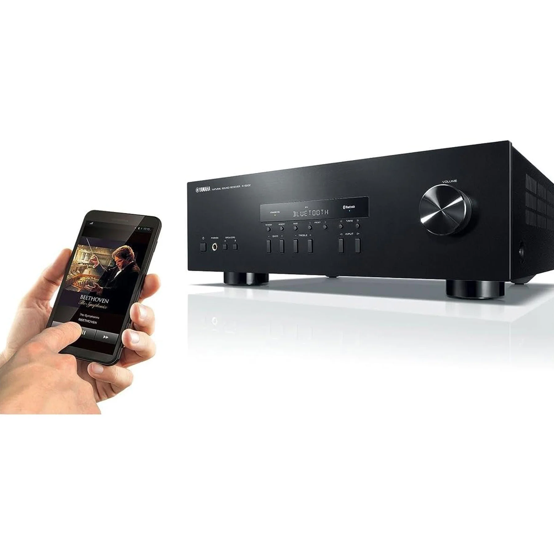 Yamaha: R-S202BL Natural Sound Stereo Receiver w/Bluetooth - Image 4