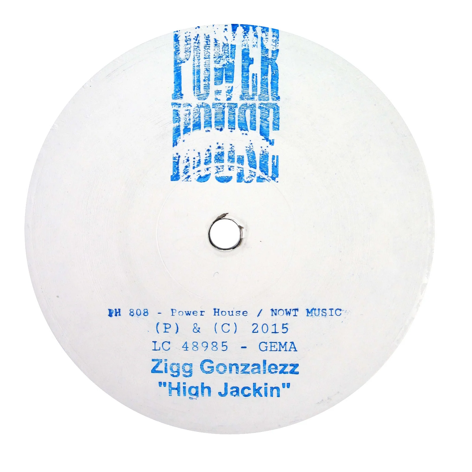 Zigg Gonzalezz: High Jackin (Shed) Vinyl 12"